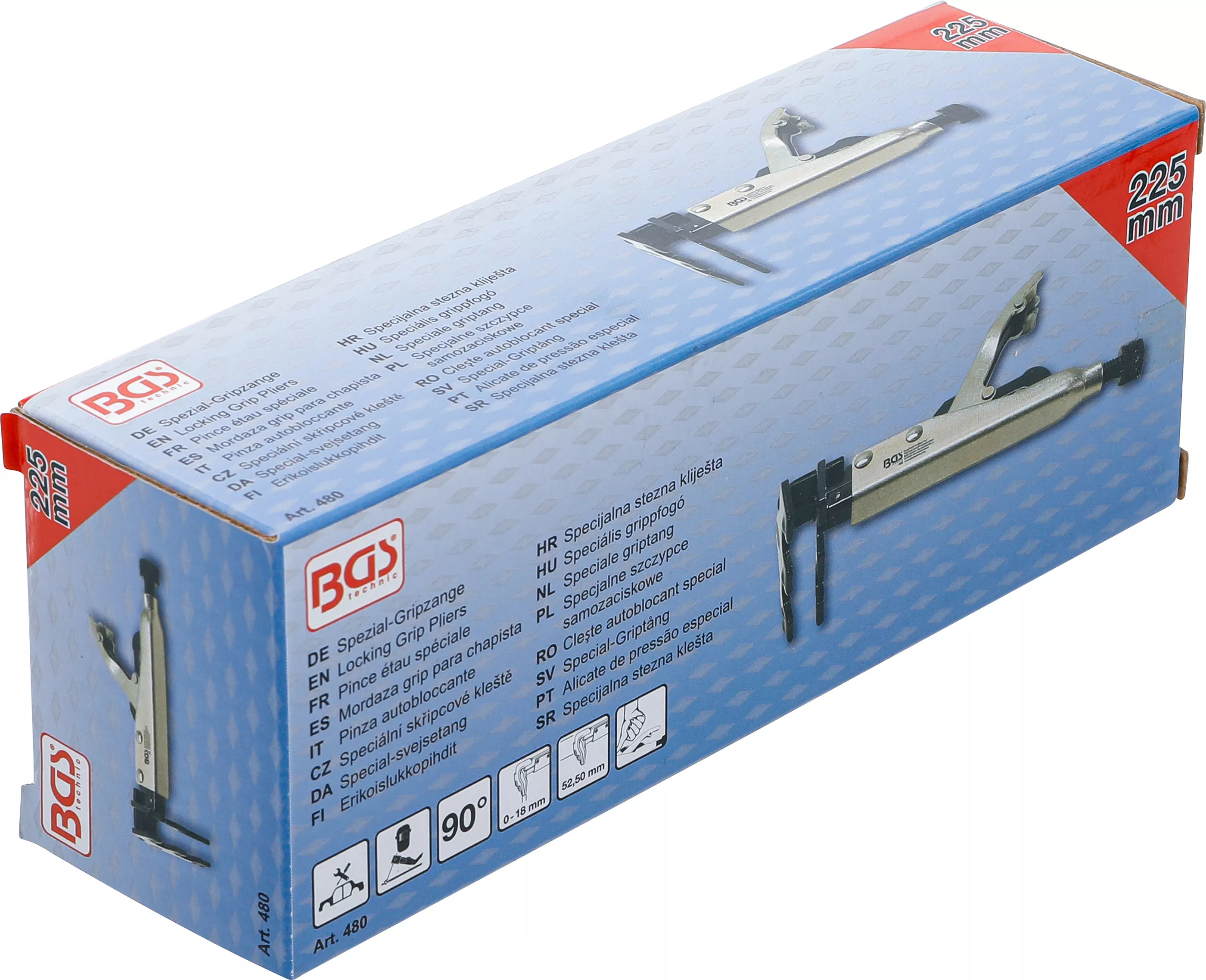 Cleste autoblocant special | cu deblocare rapida | 225 mm [5]