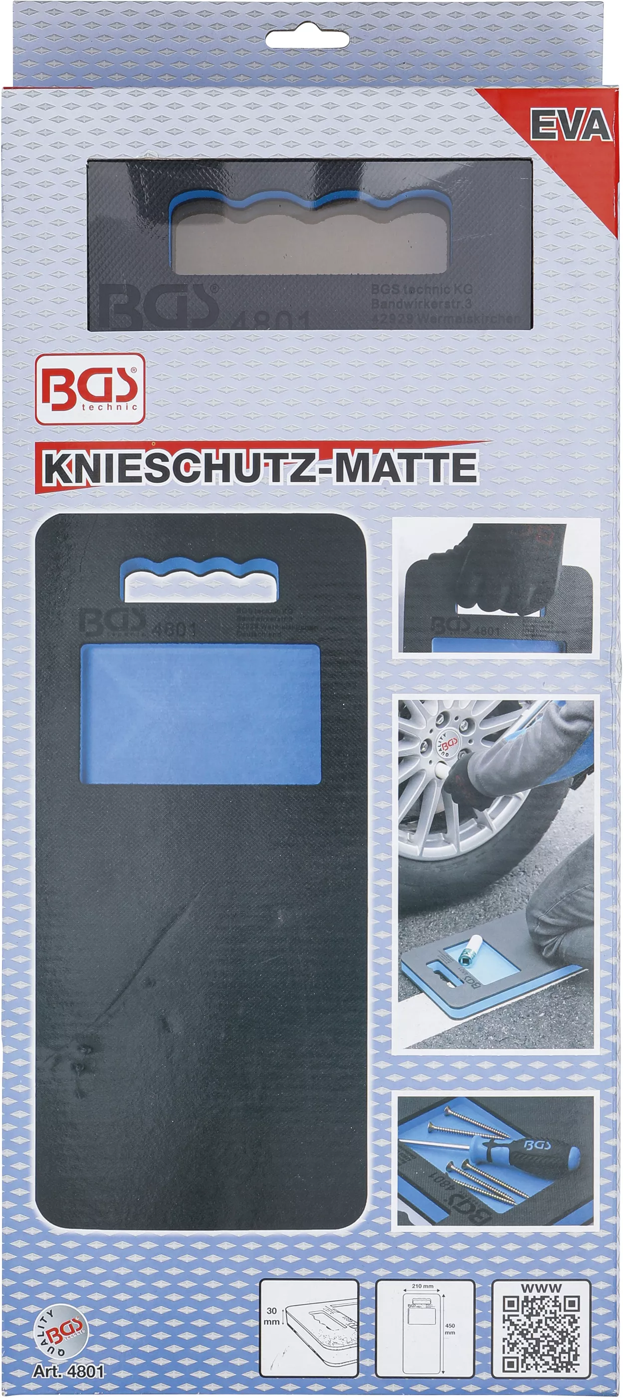 Placa protectie genunchi | 450 x 210 x 30 mm [4]