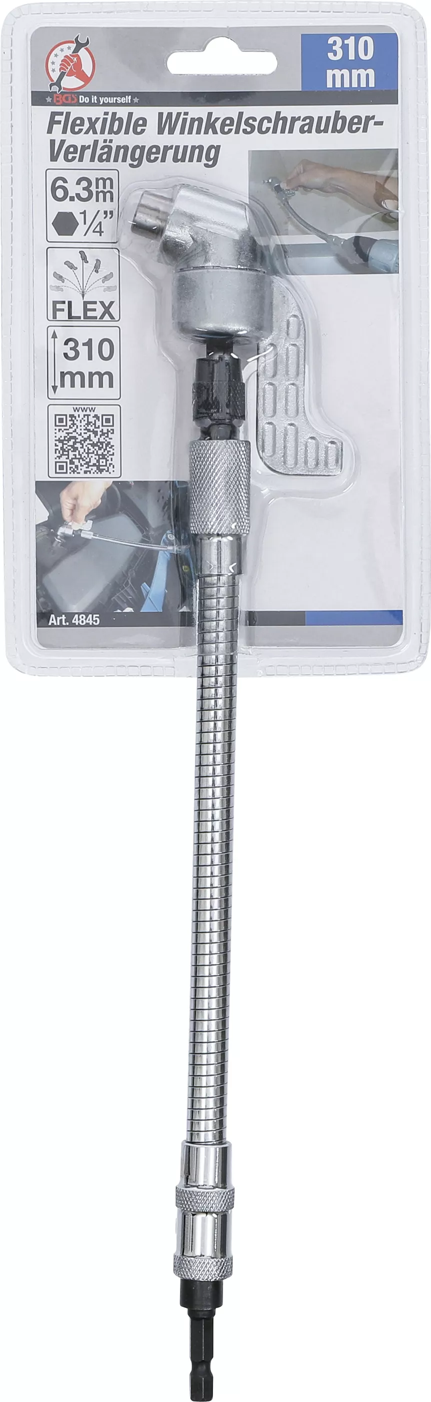 Prelungitor flexibil surubelnita unghiulara | 6,3 mm (1/4") | 310 mm [6]