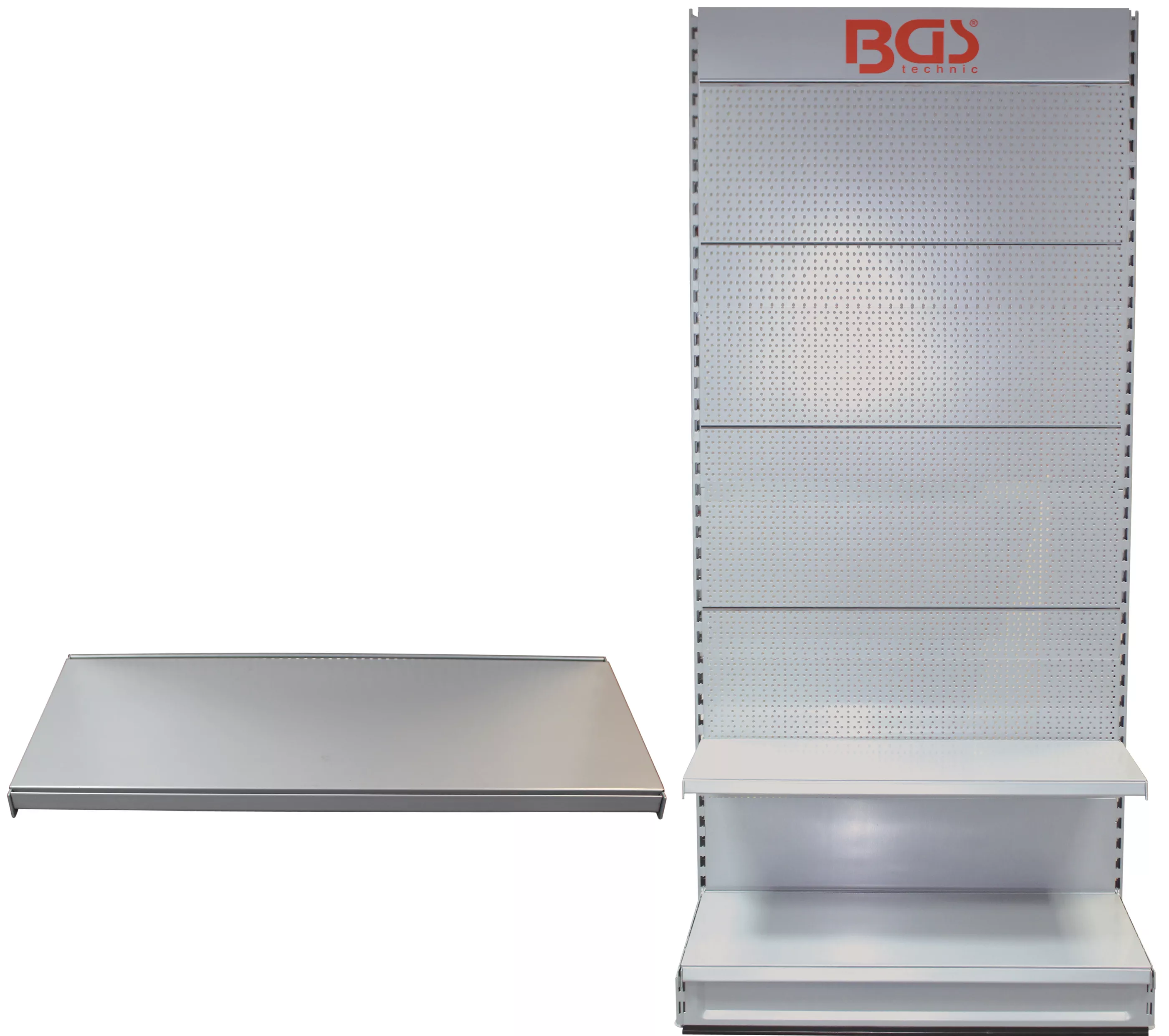 Sisteme de promovare pentru vânzări - Planseu suplimentar pentru perete expunere vanzare BGS 49 | 1000 x 370 mm