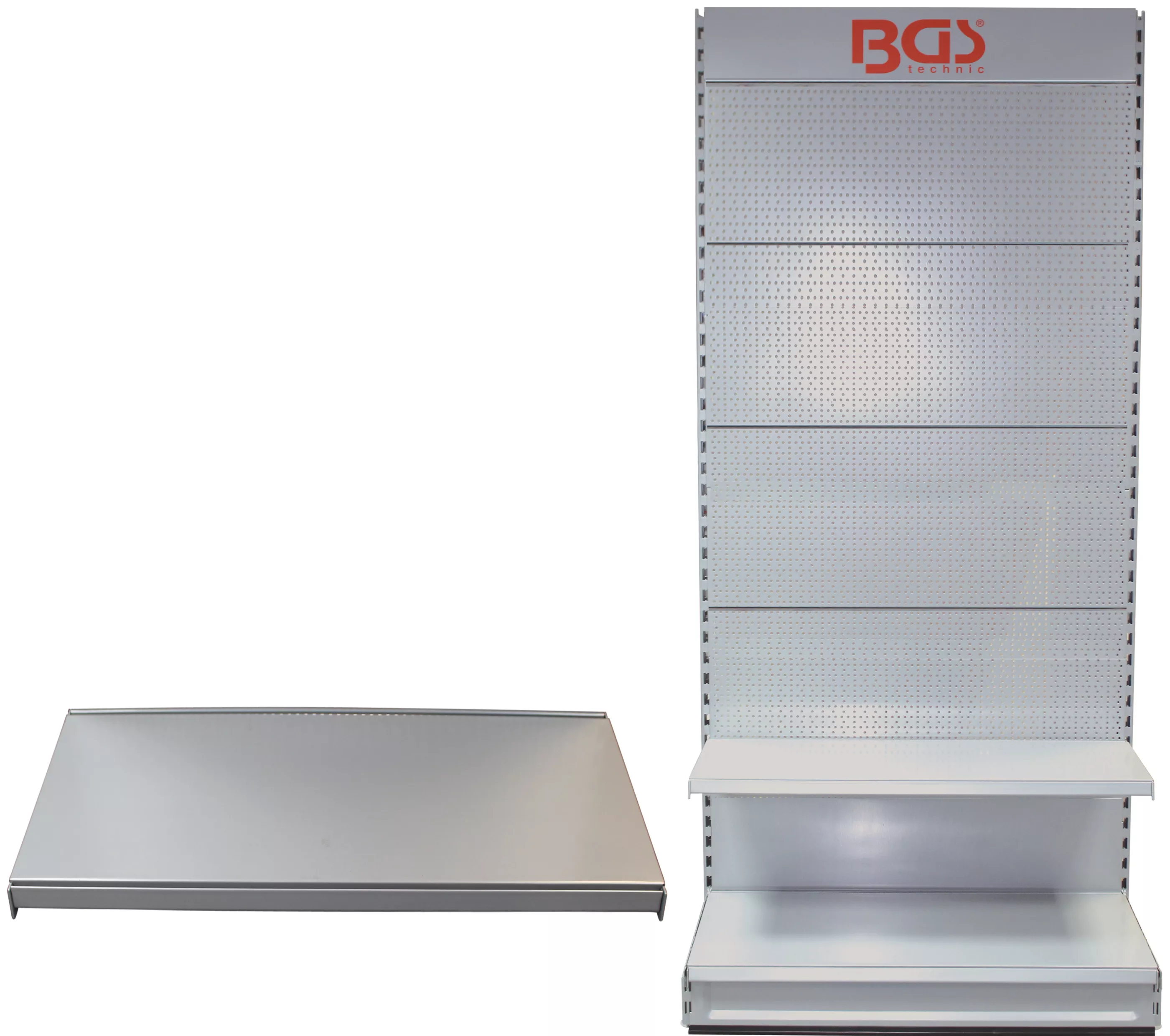 Sisteme de promovare pentru vânzări - Planseu suplimentar pentru perete expunere vanzare BGS 49 | 1000 x 470 mm