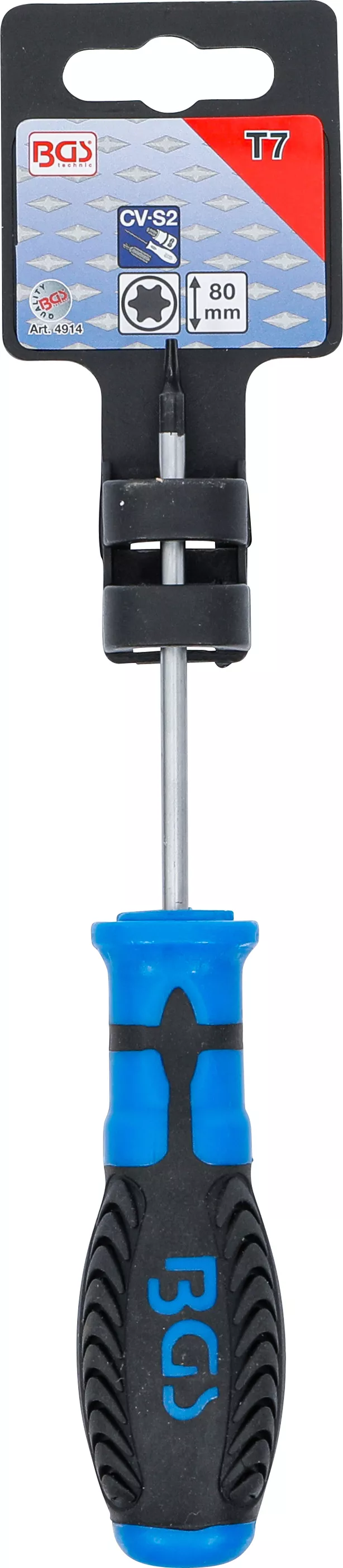 surubelnita | Profil T (pentru Torx) T7 | Lungime lama 80 mm [3]