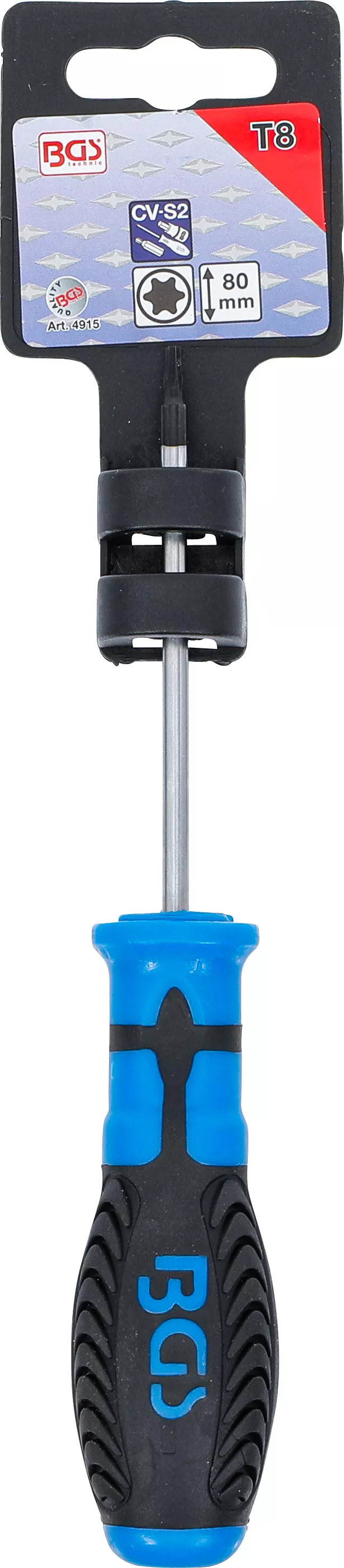 surubelnita | Profil T (pentru Torx) T8 | Lungime lama 80 mm [3]