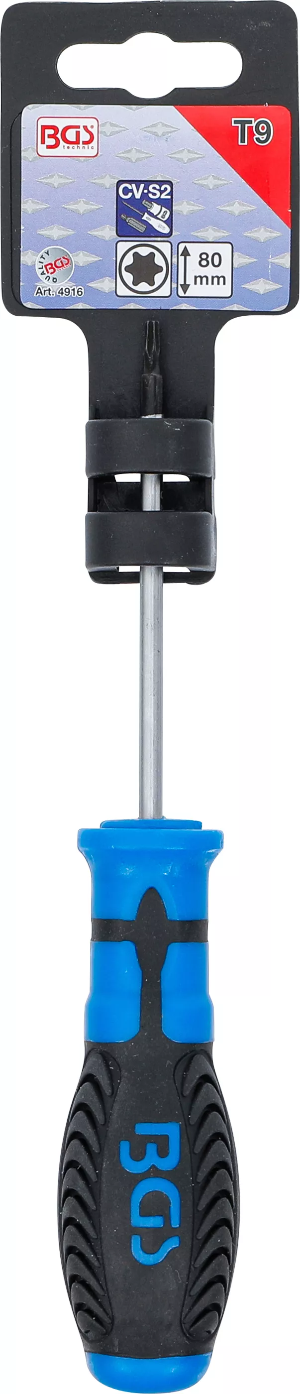 surubelnita | Profil T (pentru Torx) T9 | Lungime lama 80 mm [3]