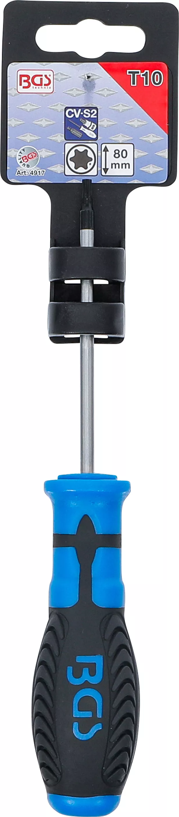 surubelnita | Profil T (pentru Torx) T10 | Lungime lama 80 mm [3]