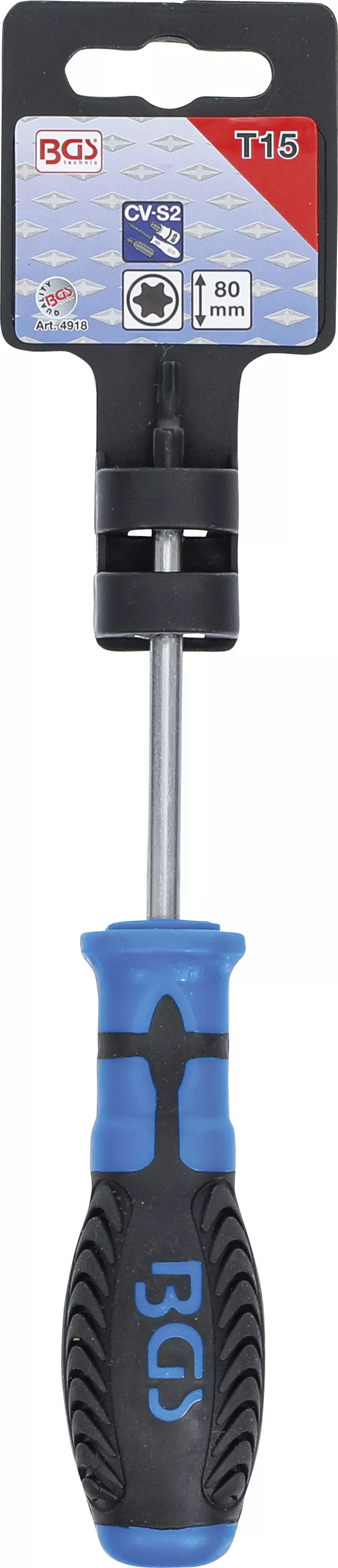 surubelnita | Profil T (pentru Torx) T15 | Lungime lama 80 mm [3]