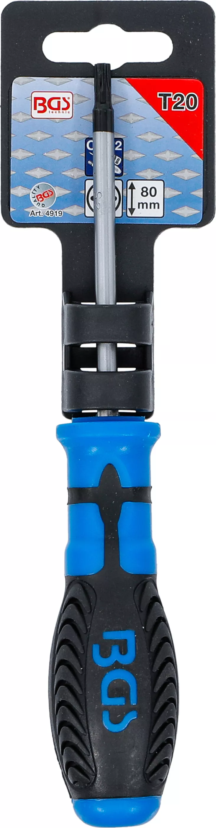 surubelnita | Profil T (pentru Torx) T20 | Lungime lama 80 mm [4]