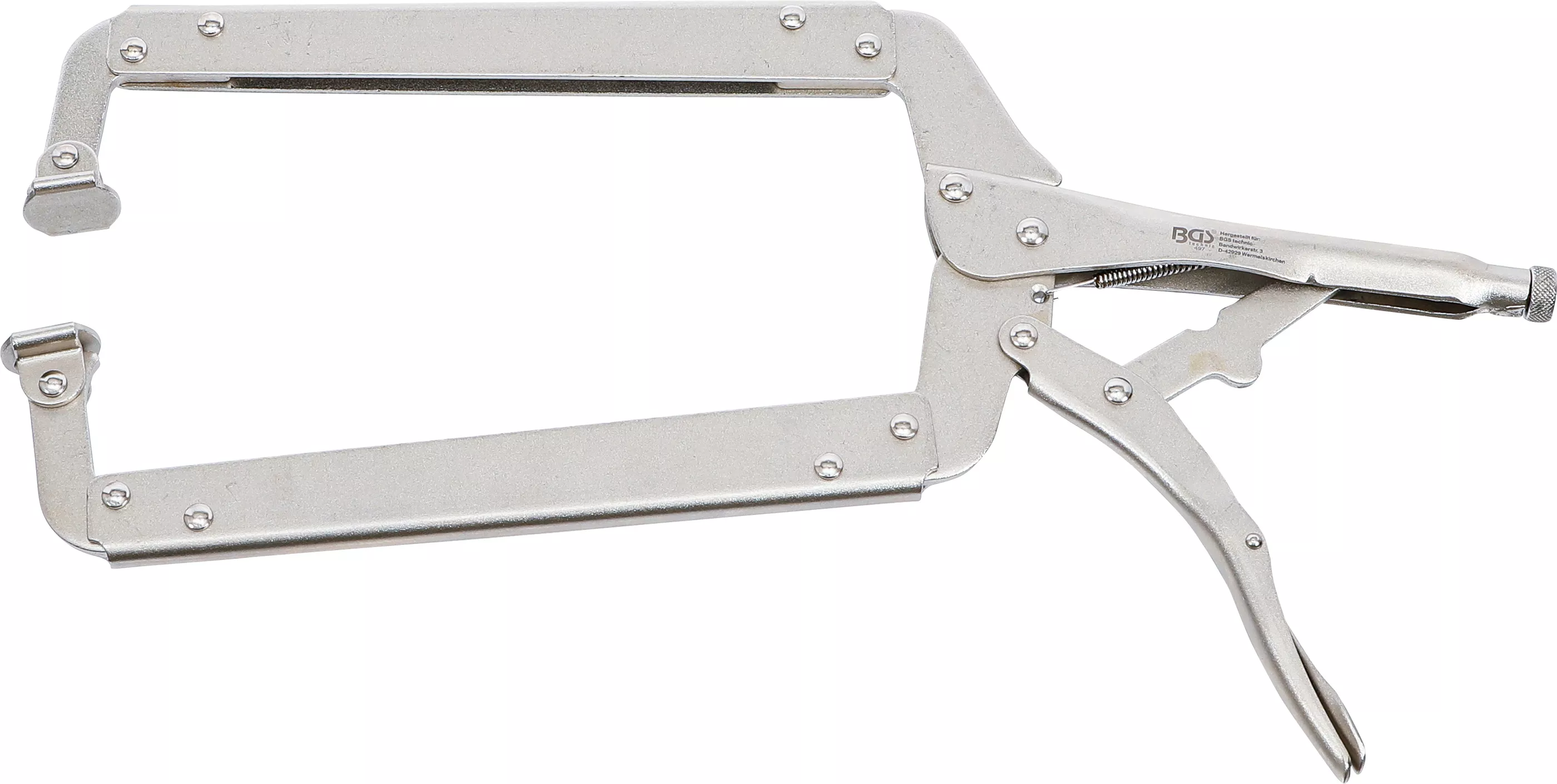 Unelte de mână - Cleste cu blocare pentru sudura in colturi | 475 mm