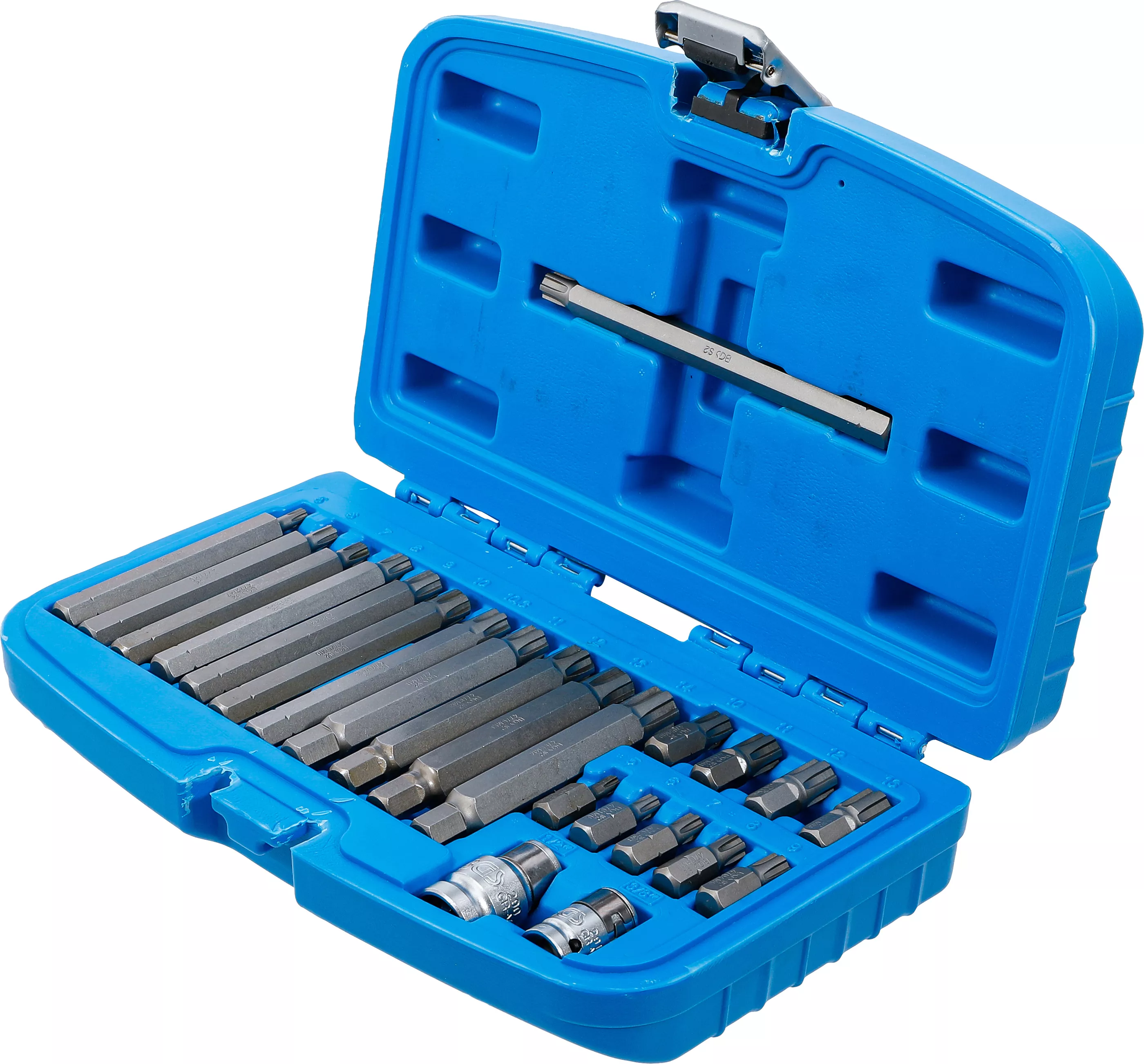 Set biti | Antrenare 6 colturi exterior 10 mm (3/8") | Profil pana (pentru Ribe) | 22 piese [3]