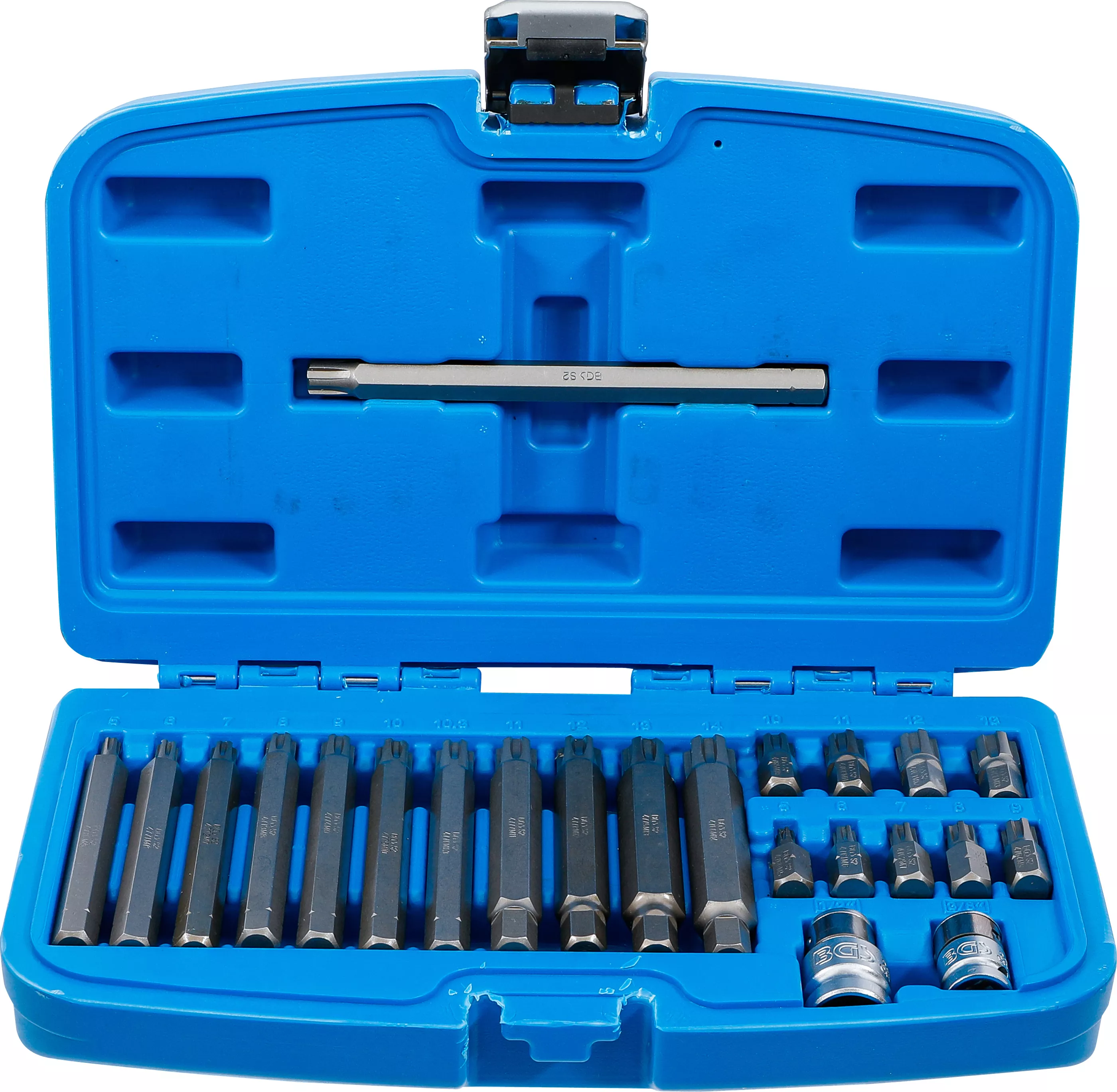 Bituri - Set biti | Antrenare 6 colturi exterior 10 mm (3/8") | Profil pana (pentru Ribe) | 22 piese