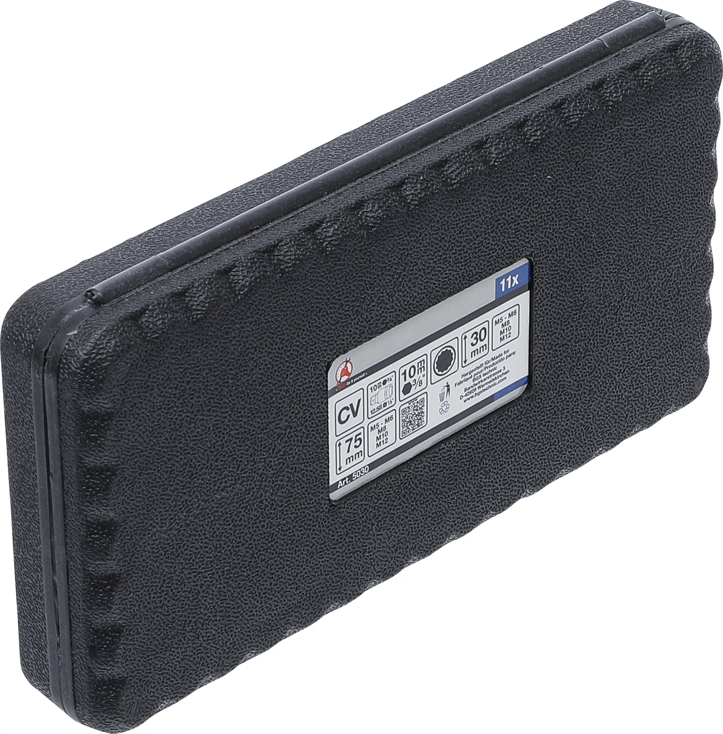 Set biti | Antrenare hexagon exterior 10 mm (3/8") | dantura interioara multipla (pentru XZN) | 11 piese [5]