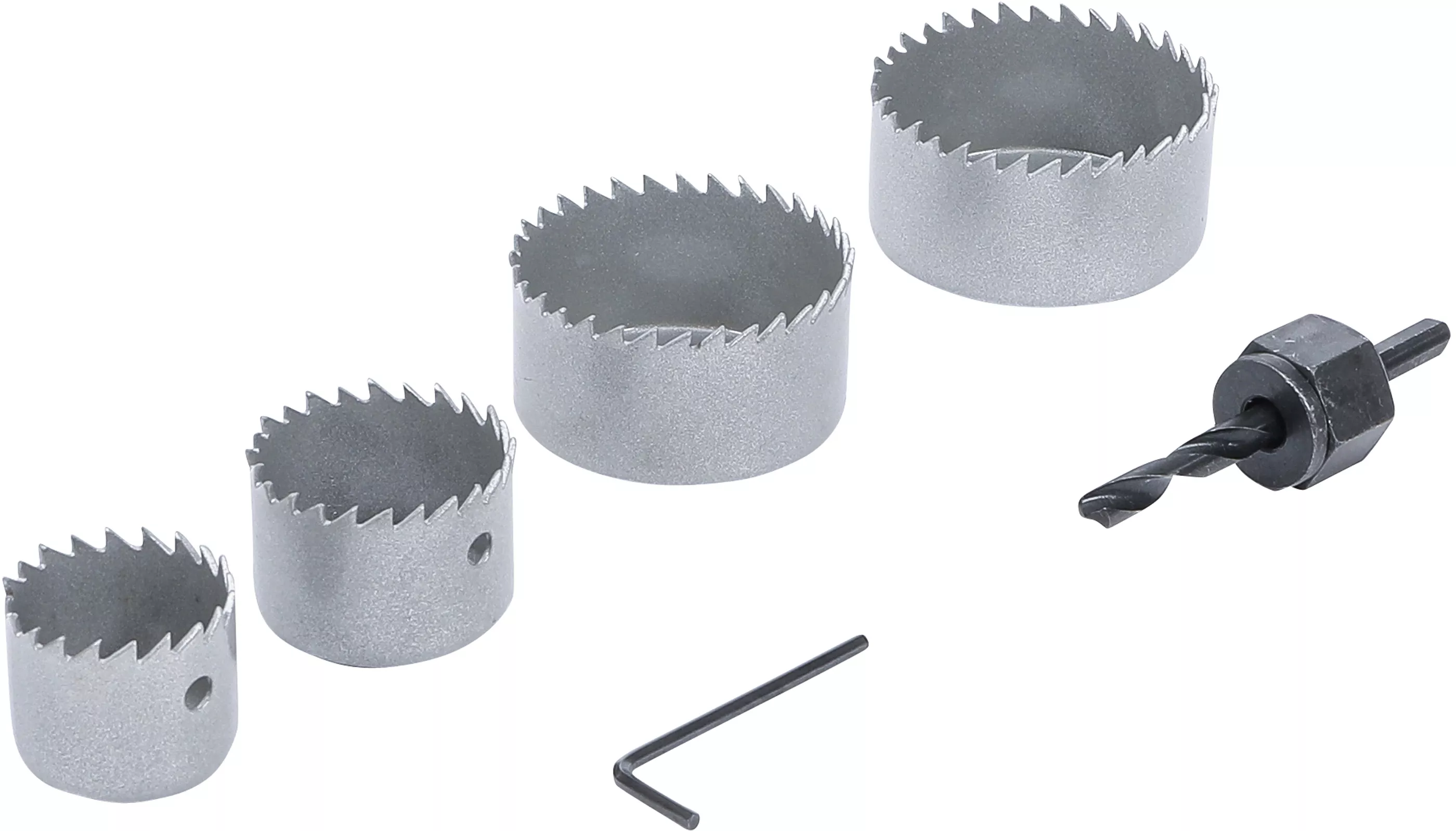 Set coroane de taiere | o 32 - 54 mm | Adancime 24 mm | 6 piese [1]