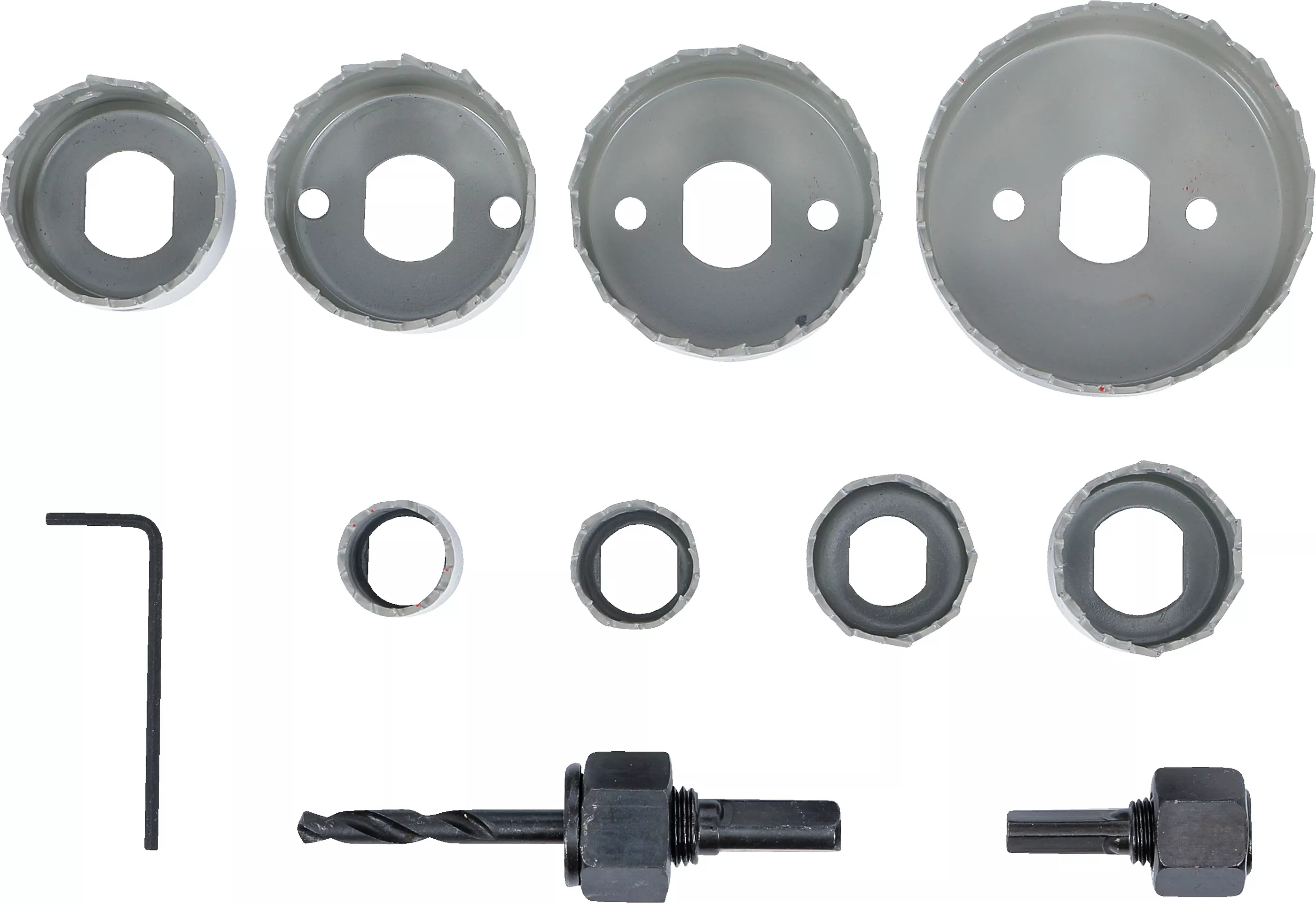Set coroane de taiere | o 19 - 64 mm | Adancime 24 mm | 11 piese [3]