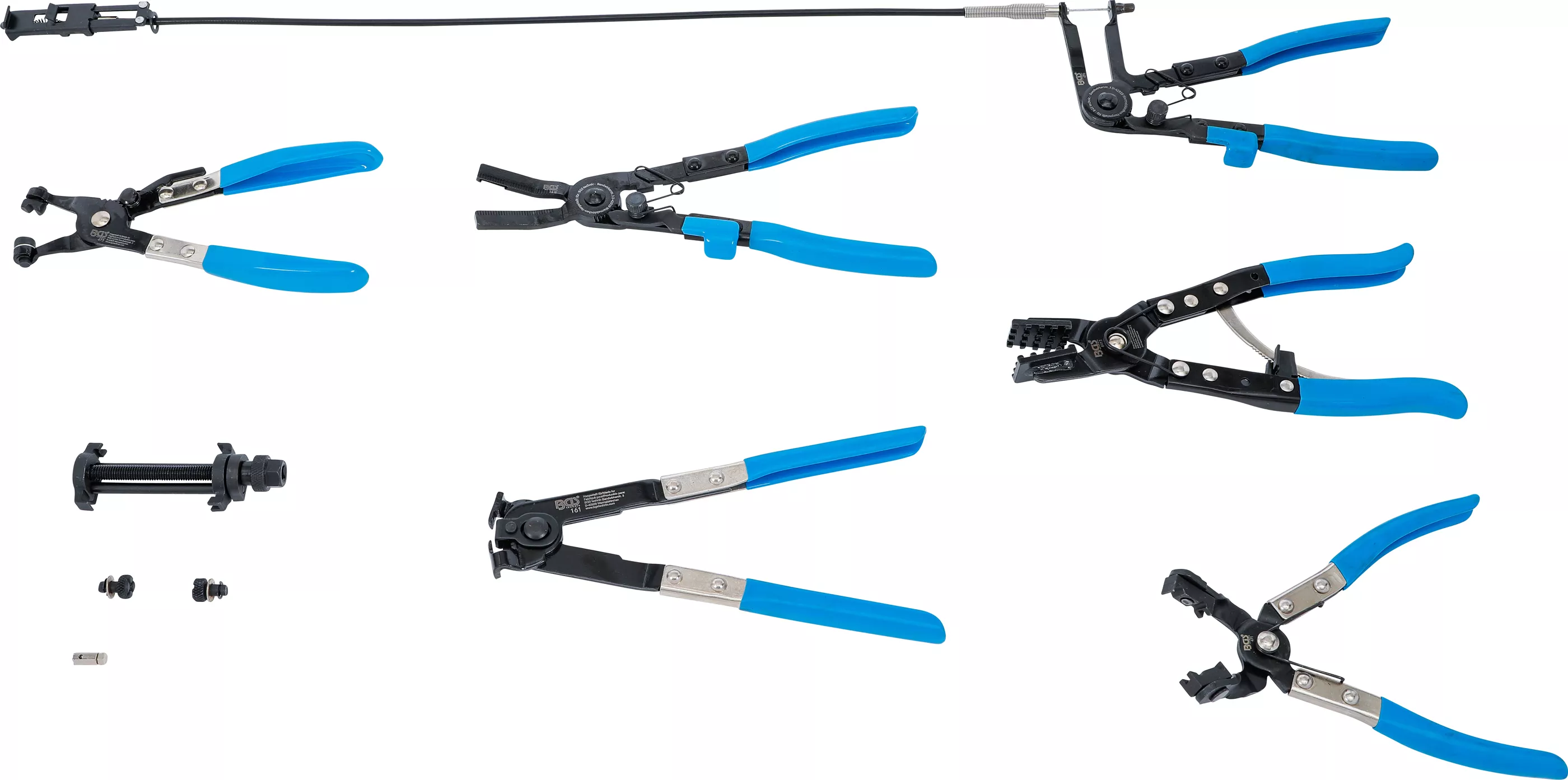 Suport organizator pentru carucior 3/3: Set clesti coliere de furtun [3]