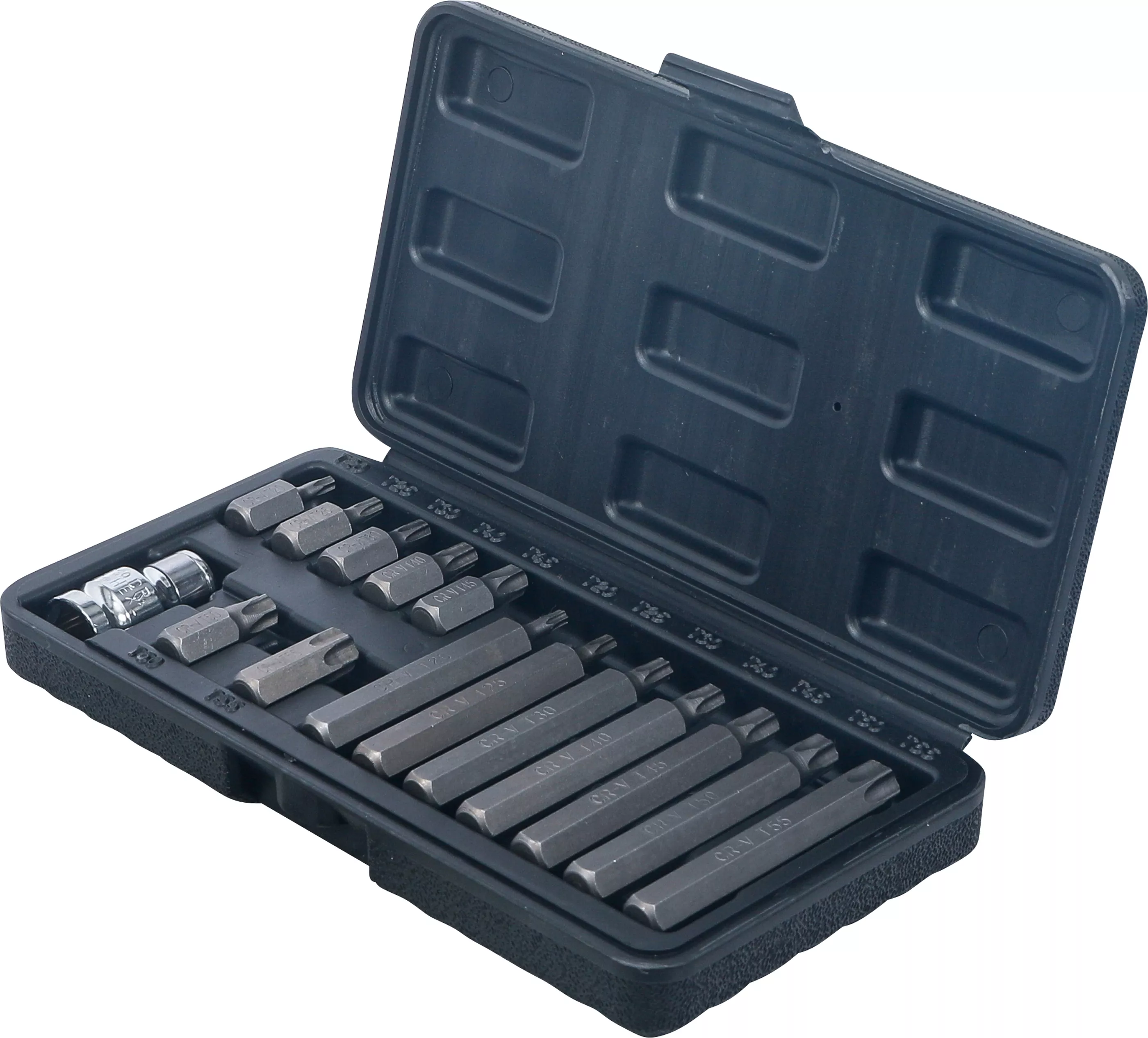 Set biti | Antrenare hexagon exterior 10 mm (3/8") | Profil T (pentru Torx) | 15 piese [3]