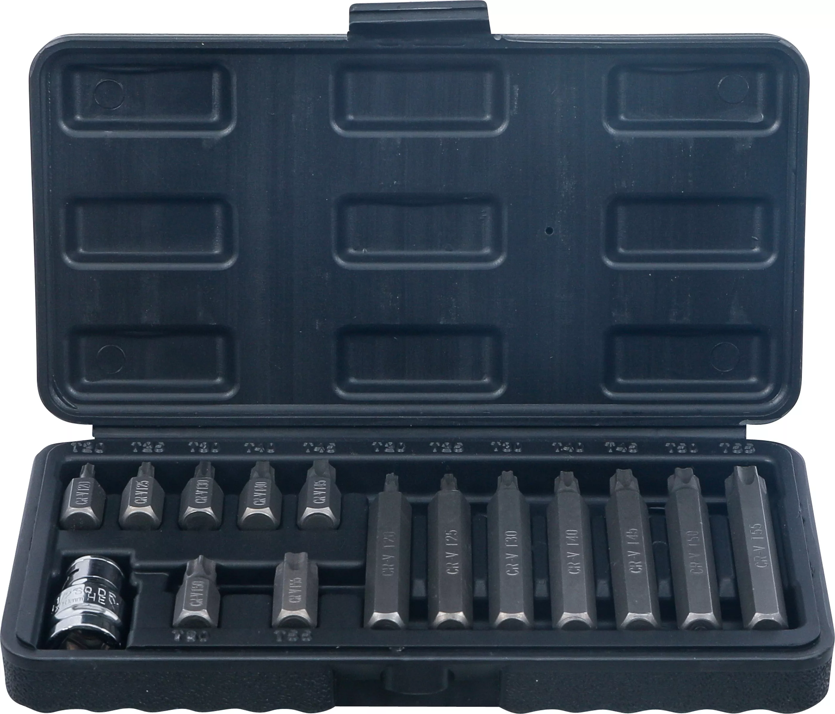 Set biti | Antrenare hexagon exterior 10 mm (3/8") | Profil T (pentru Torx) | 15 piese [1]
