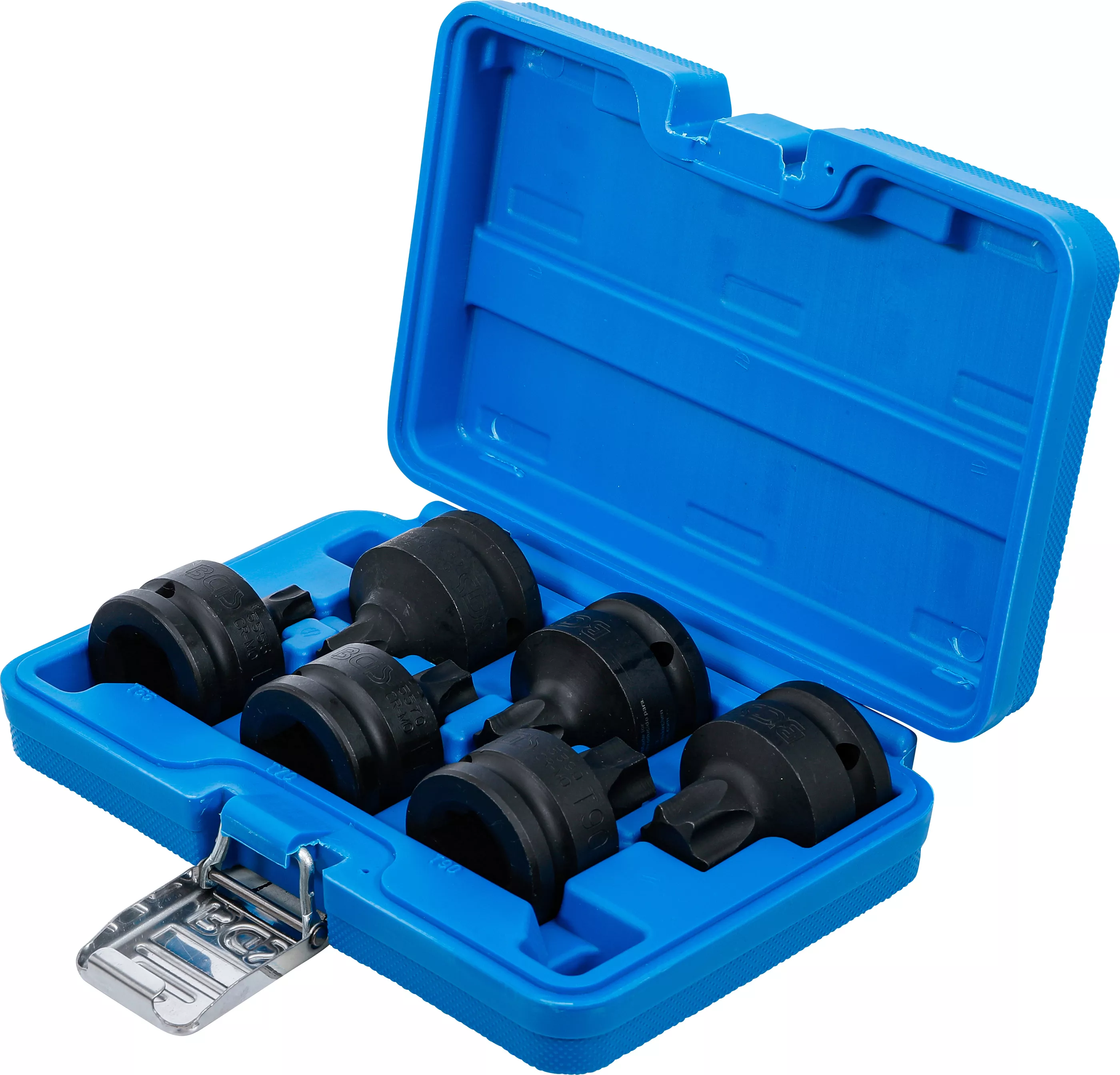 Set capete biti de impact | 20 mm (3/4") | Profil T (pentru Torx) T55 - T100 | 6 piese [3]