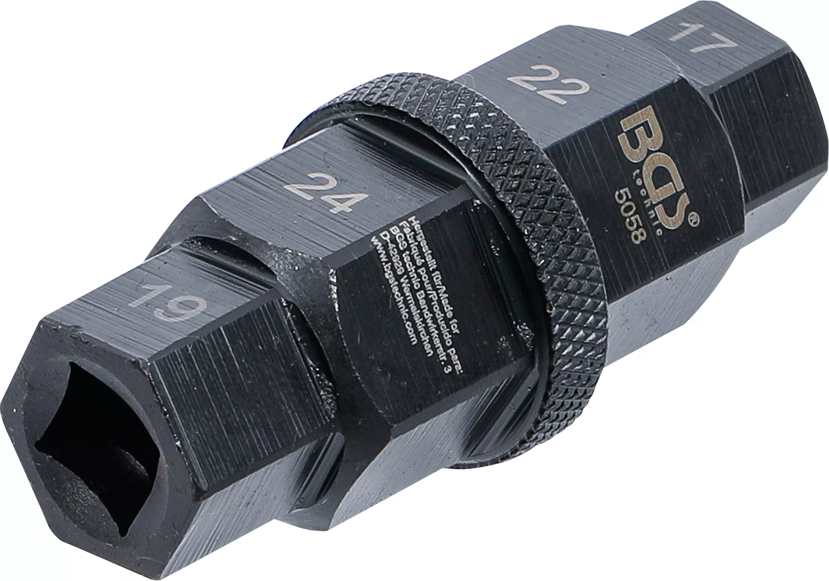 Unelte speciale vehicule utilitare și camioane - Cap cheie special pentru motociclete | 10 mm (3/8") | 17 - 19 - 22 - 24 mm