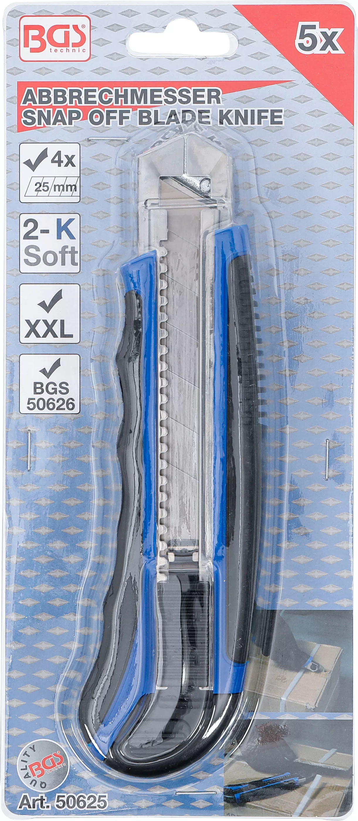 Cutit fractionabil | executie extra-grea | Latimea lamei 25 mm [8]