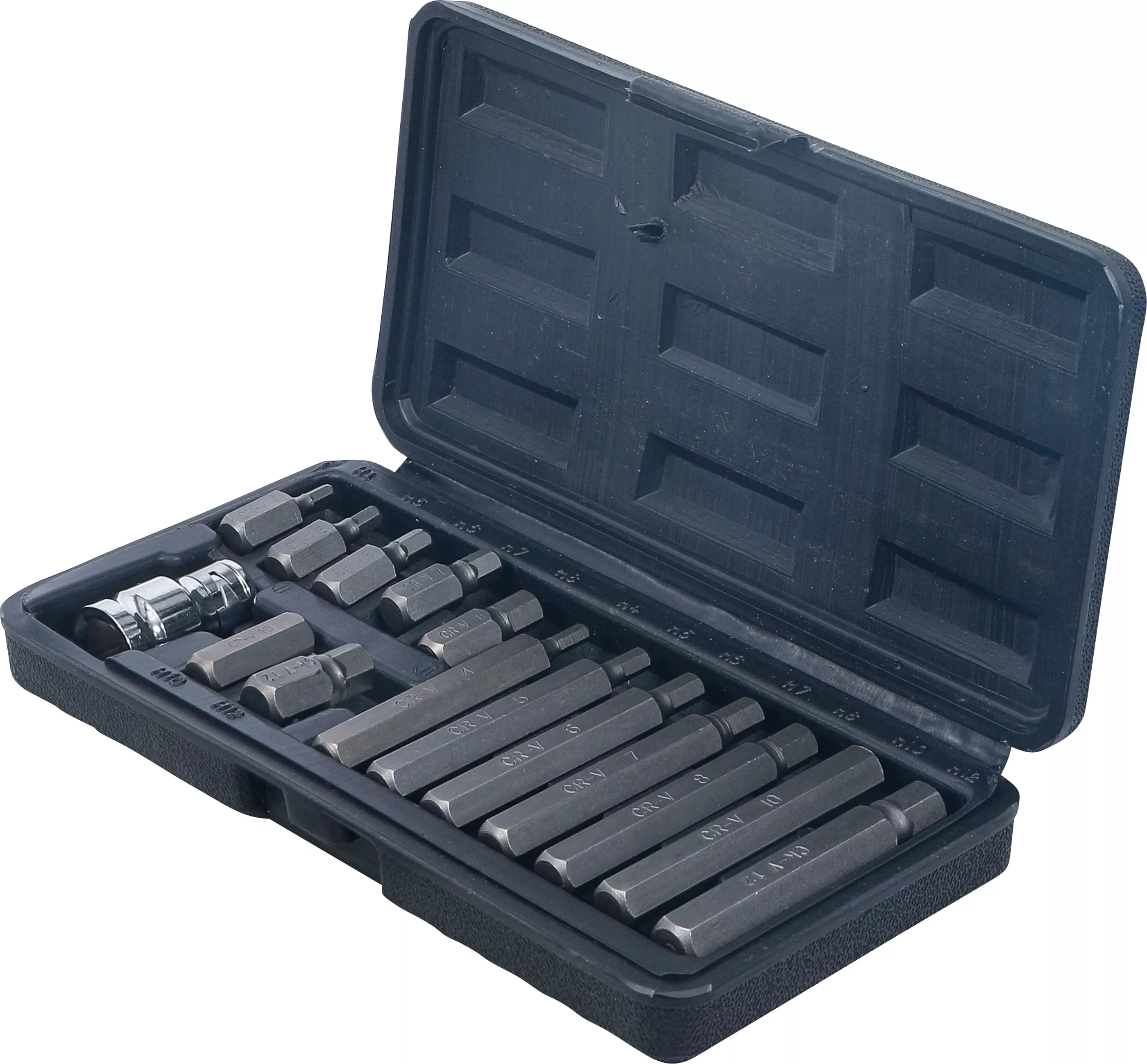 Set biti | Antrenare hexagon exterior 10 mm (3/8") | hexagon interior | 15 piese [3]
