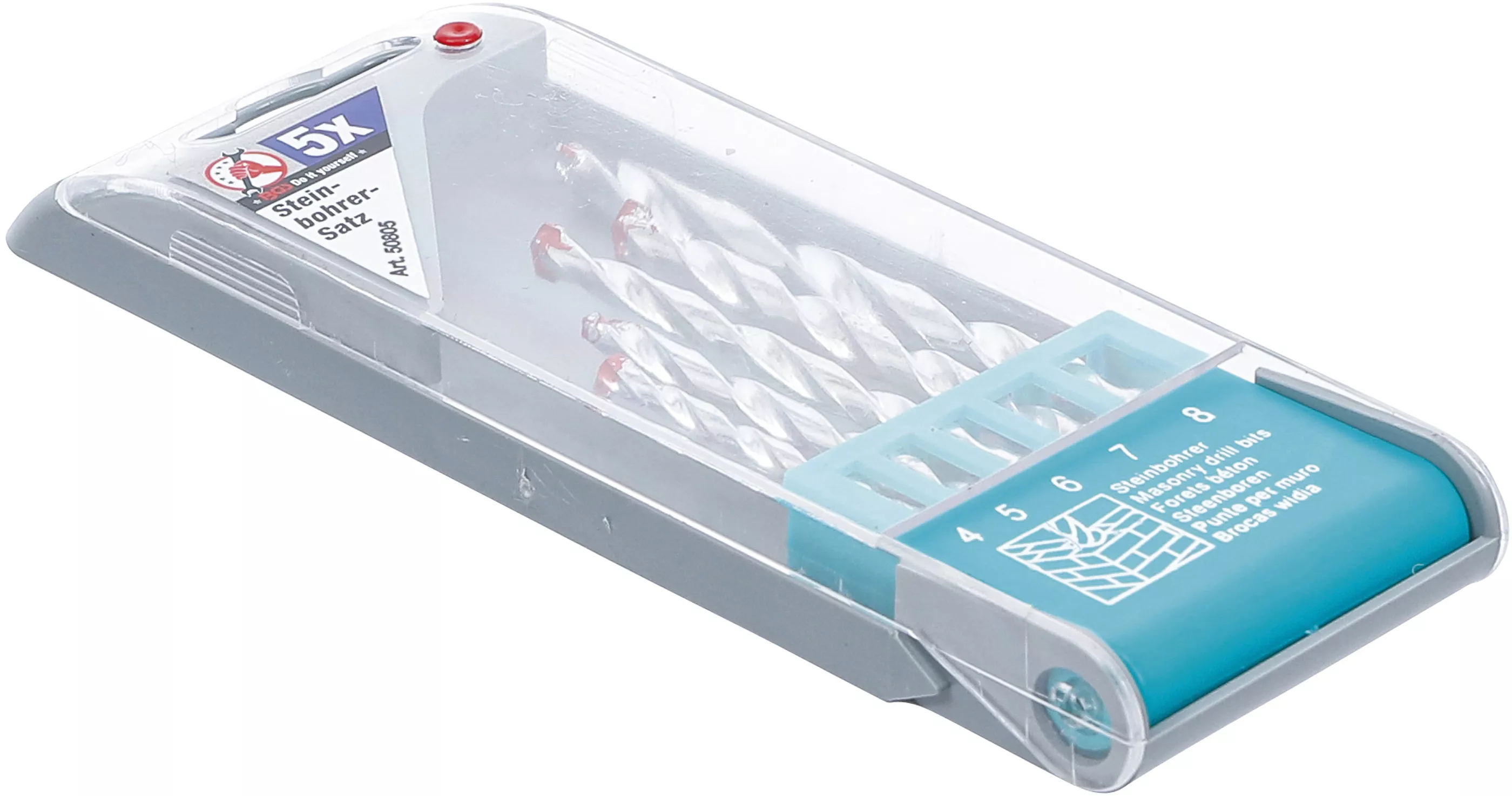 Set burghie pentru piatra | 4 - 8 mm | 5 piese [5]