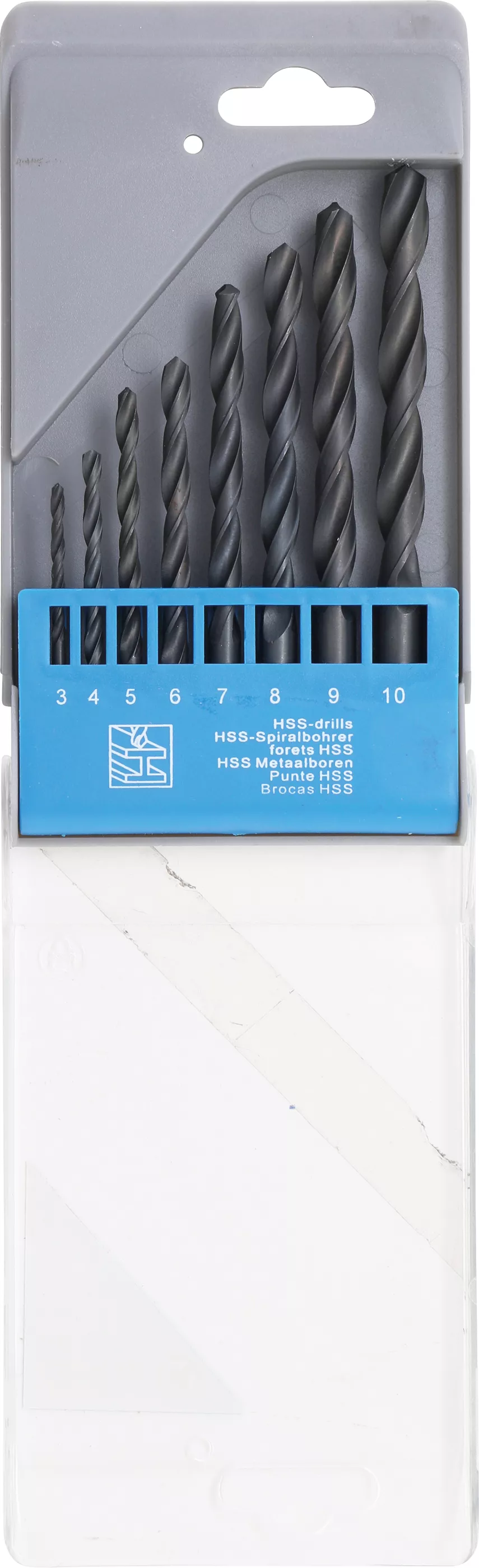 Set burghie spiralate HSS | 3 - 10 mm | 8 piese [2]