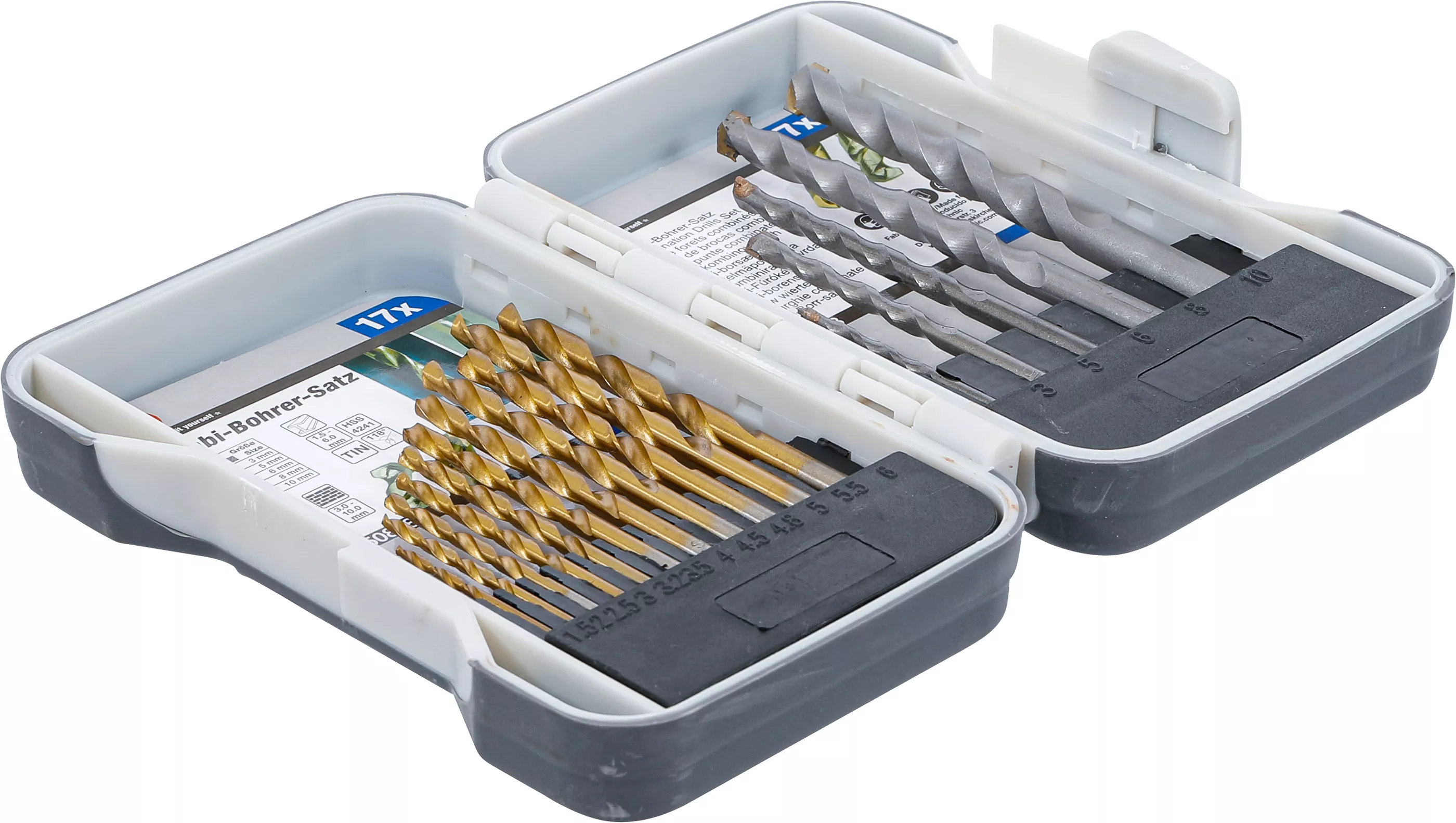 Set burghie combinate | 1,5 - 10 mm | 17 piese [2]