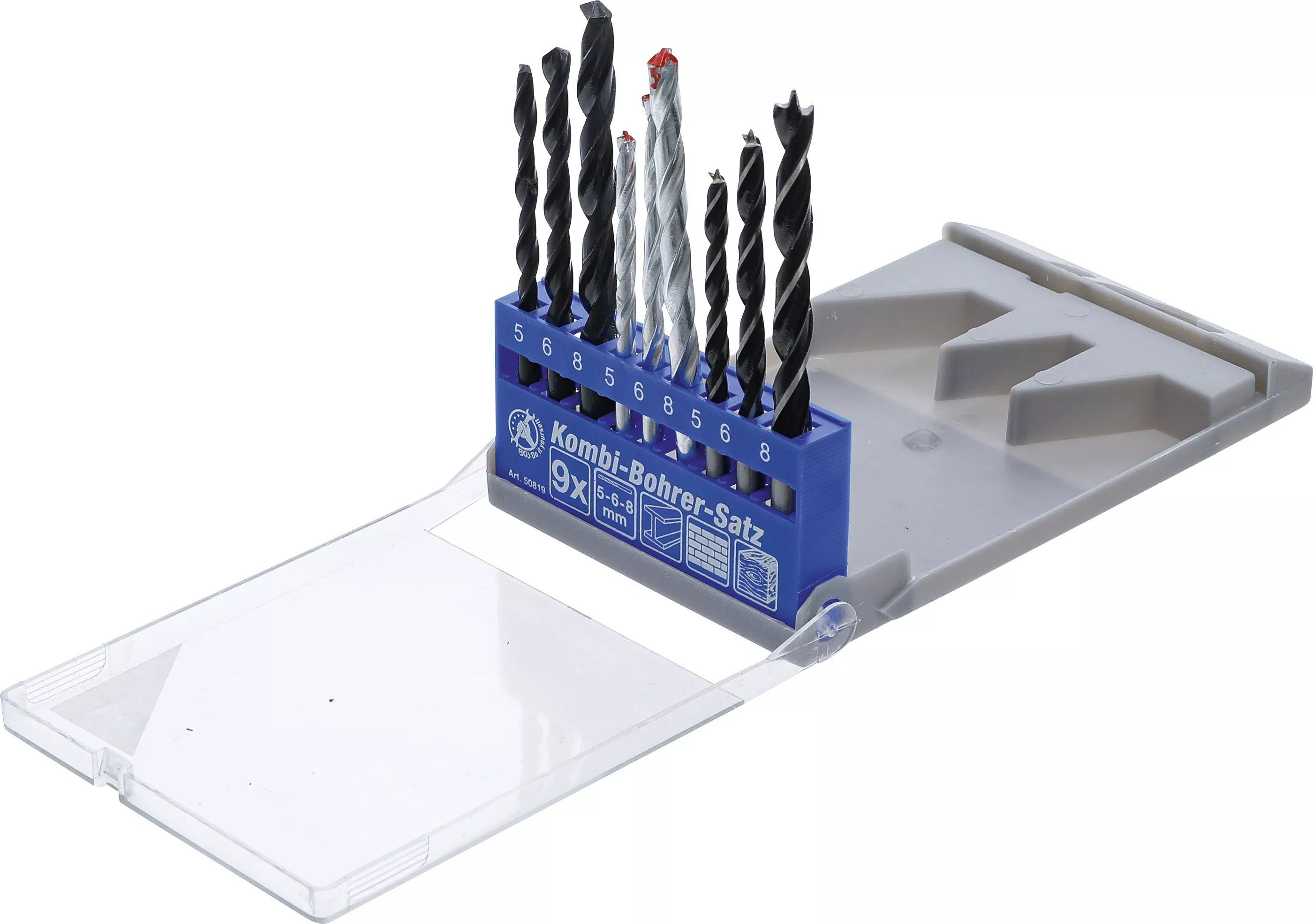 Set burghie combinate | 5 - 8 mm | 9 piese [3]