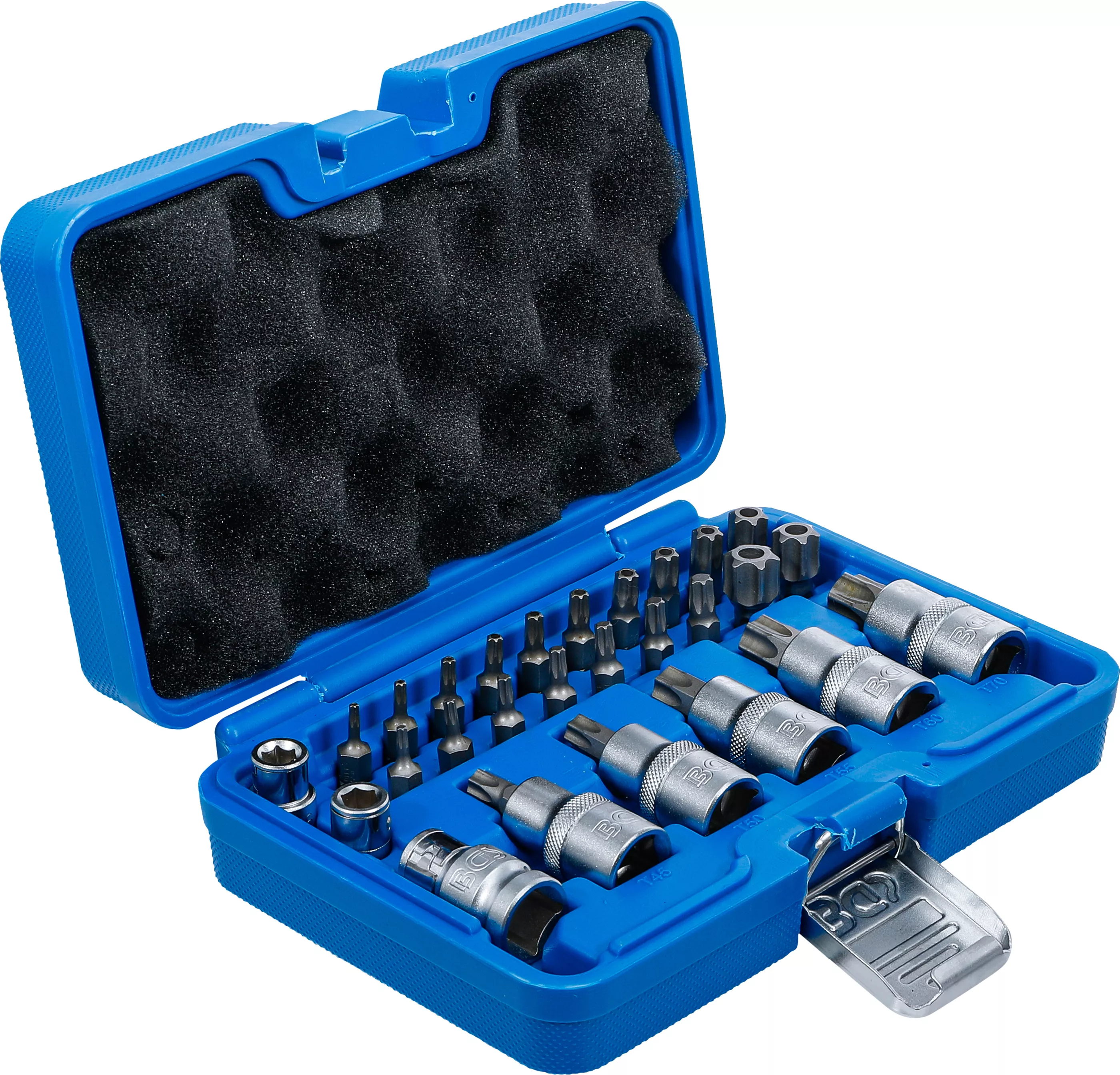 Set biti si capete atasare | 12,5 mm (1/2") | Profil T (pentru Torx) | 27 piese [2]