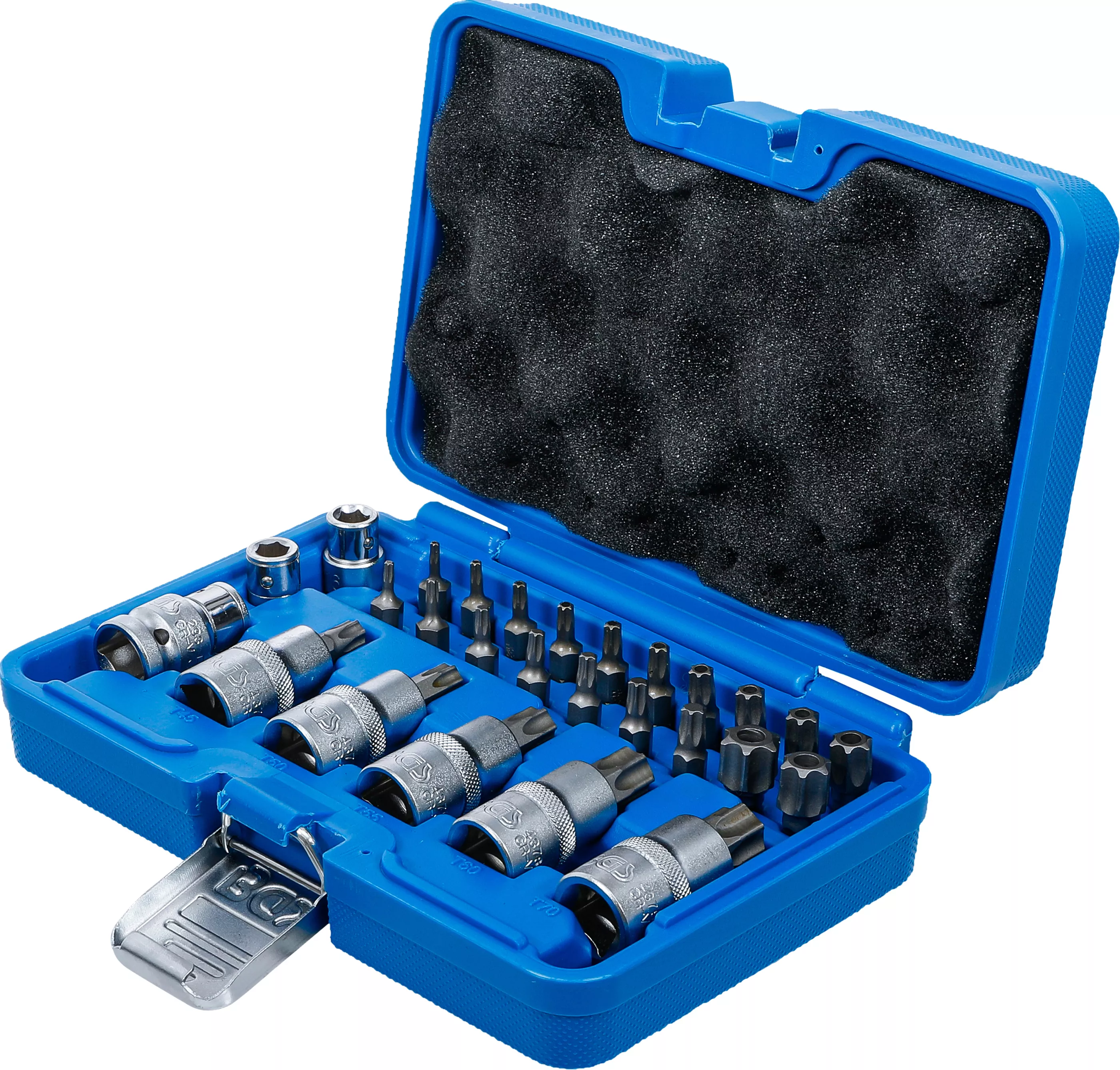 Set biti si capete atasare | 12,5 mm (1/2") | Profil T (pentru Torx) | 27 piese [3]