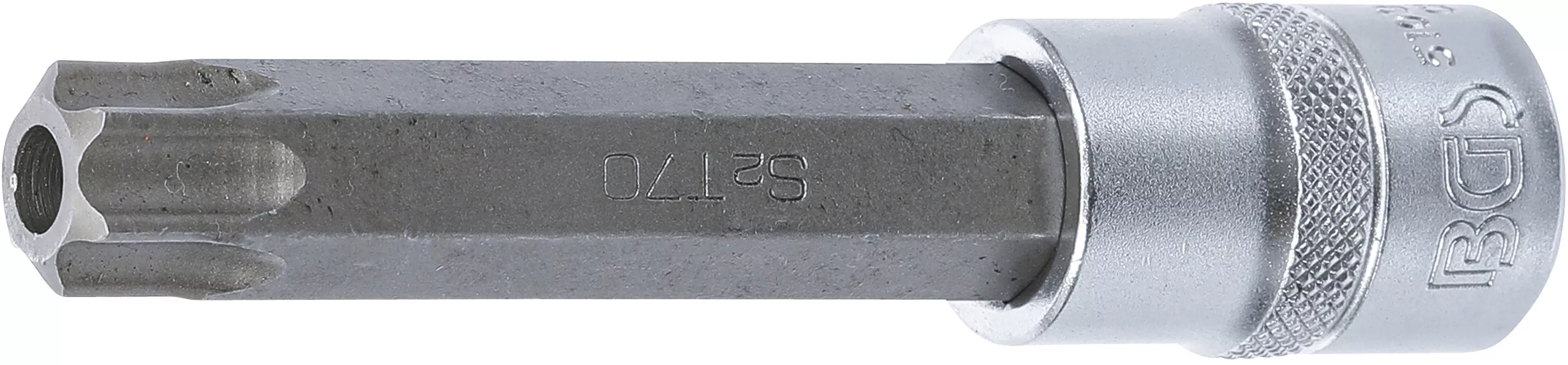 Bituri - Bit | Lungime 110 mm | 12,5 mm (1/2") | Profil T (pentru Torx) cu gaura T70