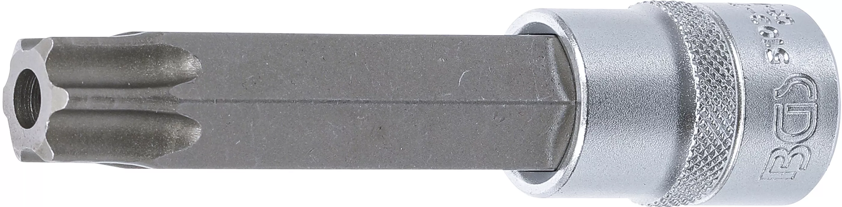 Bituri - Bit | Lungime 110 mm | 12,5 mm (1/2") | Profil T (pentru Torx) cu gaura T80