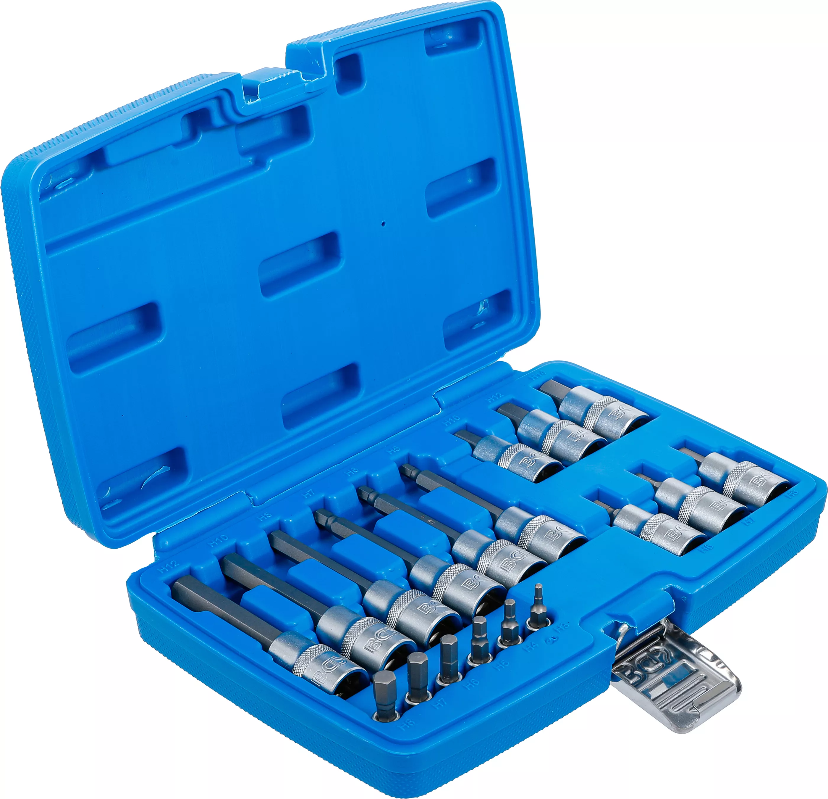 Set biti | 6,3 mm (1/4") / 12,5 mm (1/2") | hexagon interior | 18 piese [2]