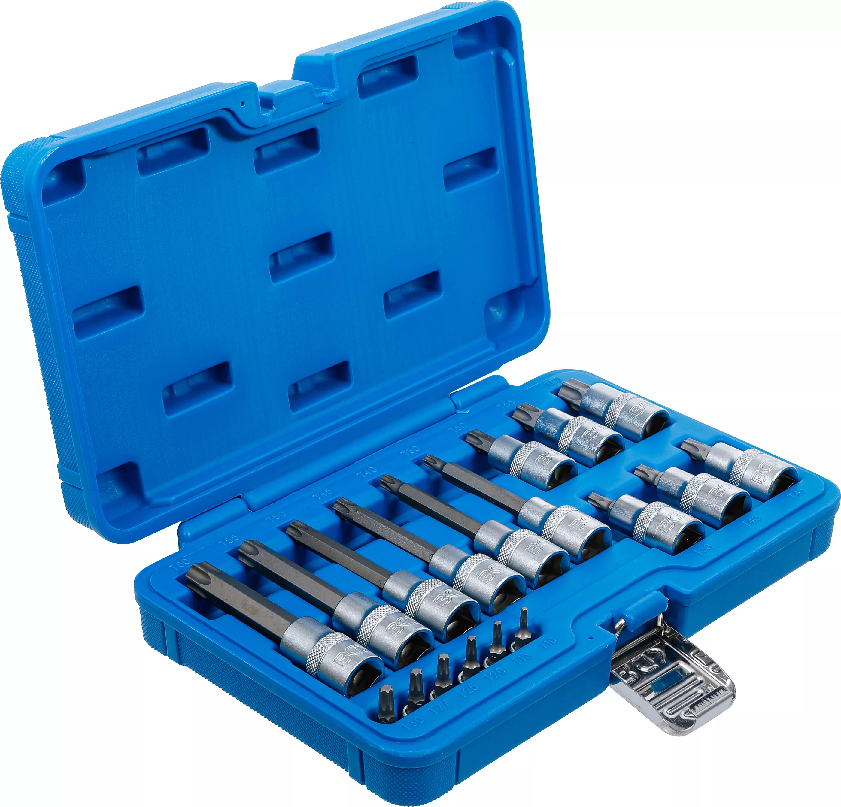 Set biti | 6,3 mm (1/4") / 12,5 mm (1/2") | Profil T (pentru Torx) | 18 piese [2]