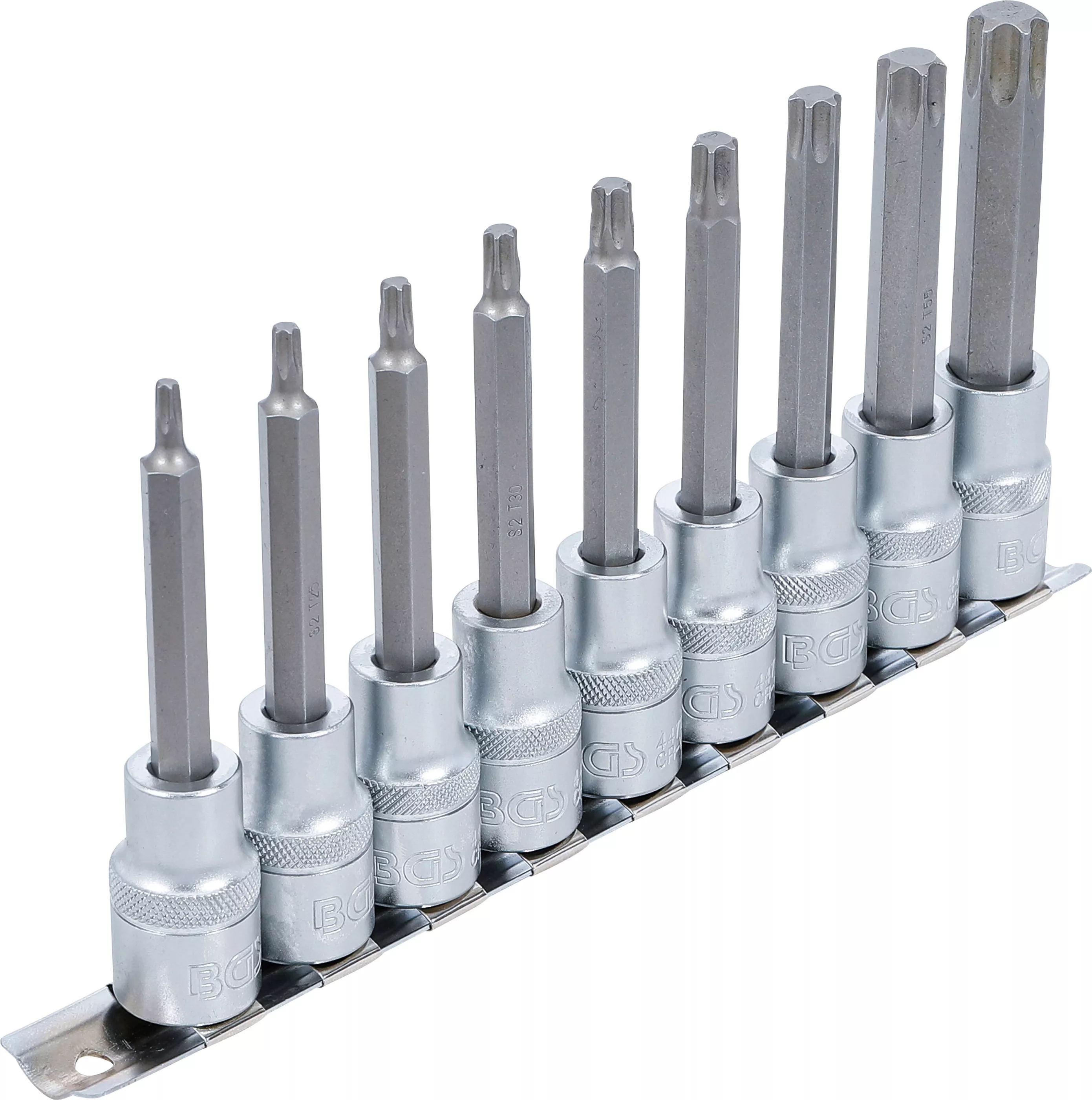 Set biti | 12,5 mm (1/2") | Profil T (pentru Torx) | 9 piese [2]