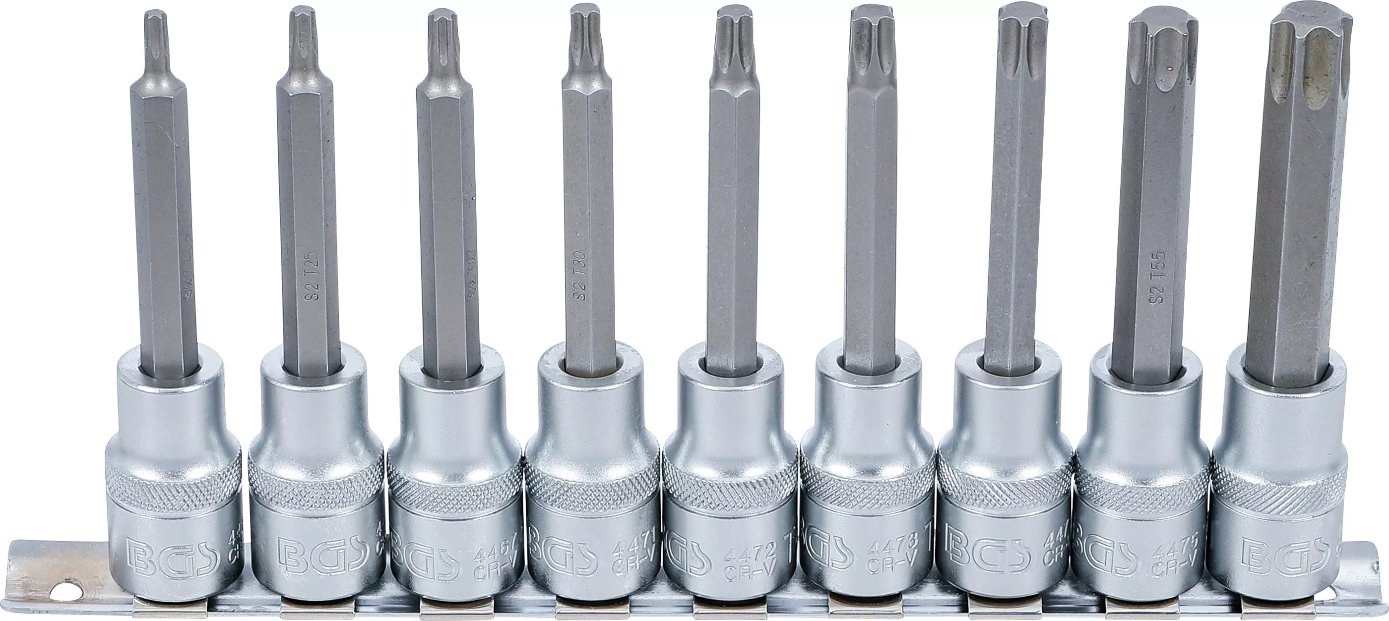 Bituri - Set biti | 12,5 mm (1/2") | Profil T (pentru Torx) | 9 piese