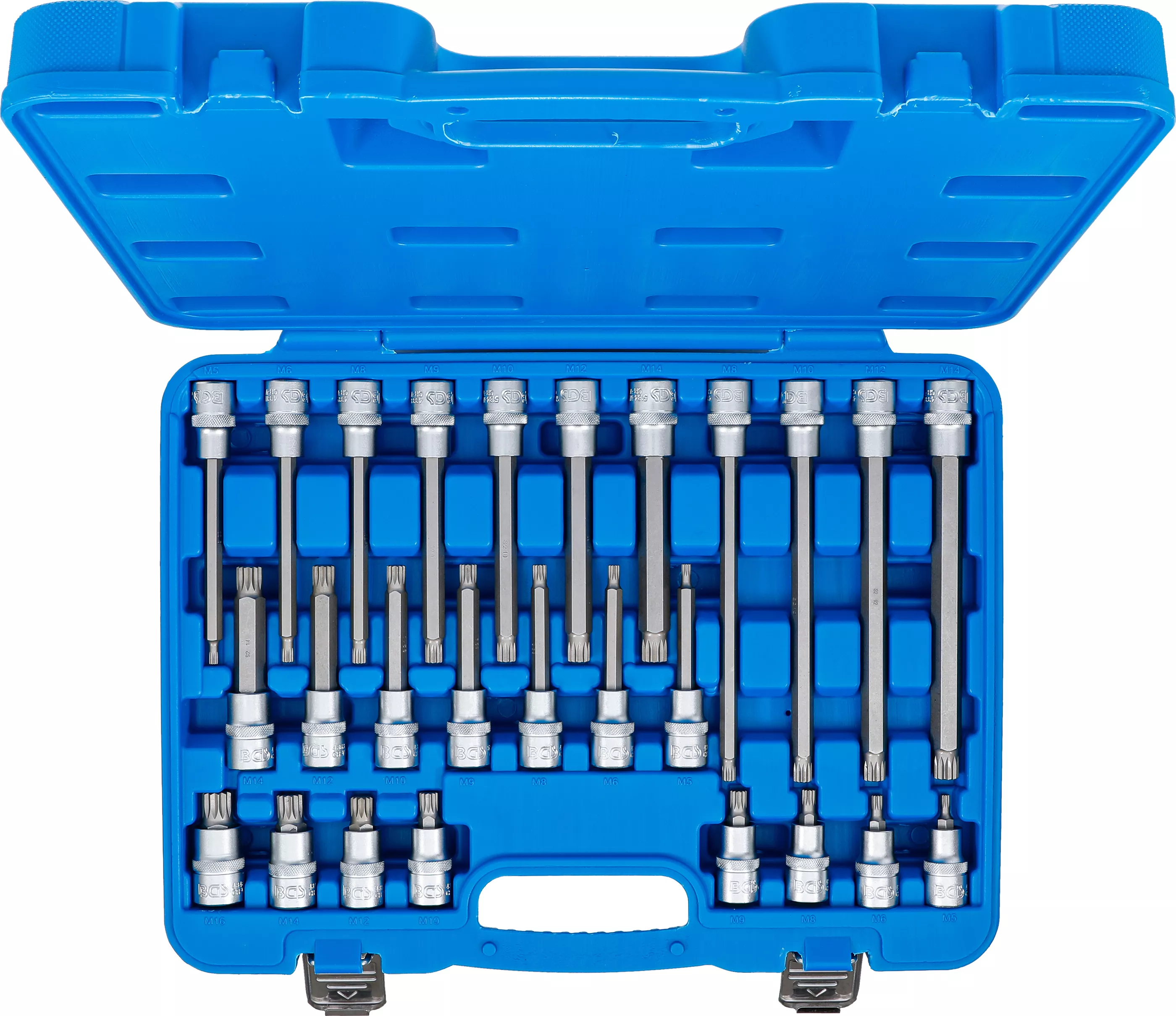 Set biti | 12,5 mm (1/2") | Dantura interioara multipla (pentru XZN) | 26 piese [4]