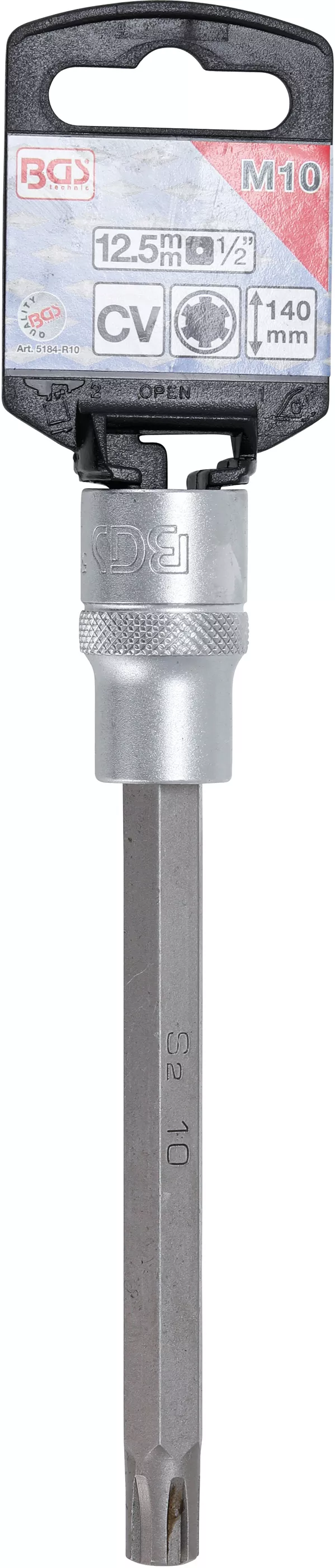 Bit | Lungime 140 mm | 12,5 mm (1/2") | Profil pana (pentru RIBE) M10 [2]