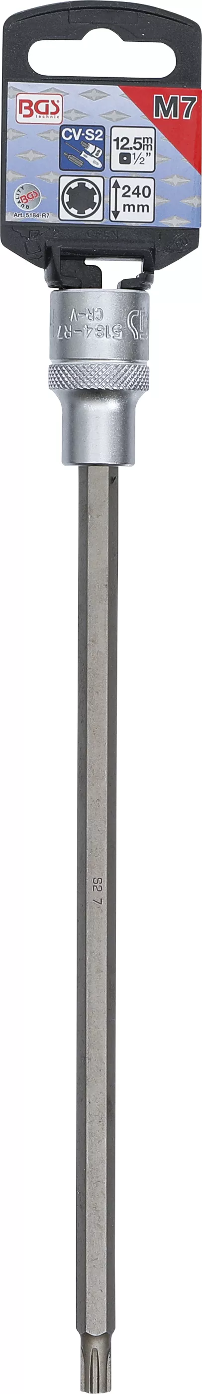 Bit | Lungime 240 mm | 12,5 mm (1/2") | Profil pana (pentru RIBE) M7 [2]