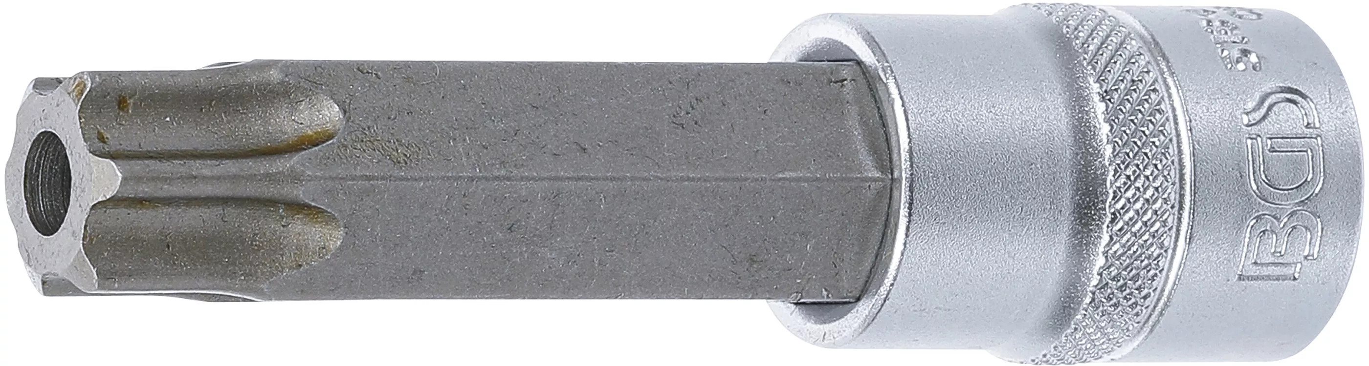 Bituri - Bit | Lungime 100 mm | 12,5 mm (1/2") | Profil T (pentru Torx) cu gaura T80