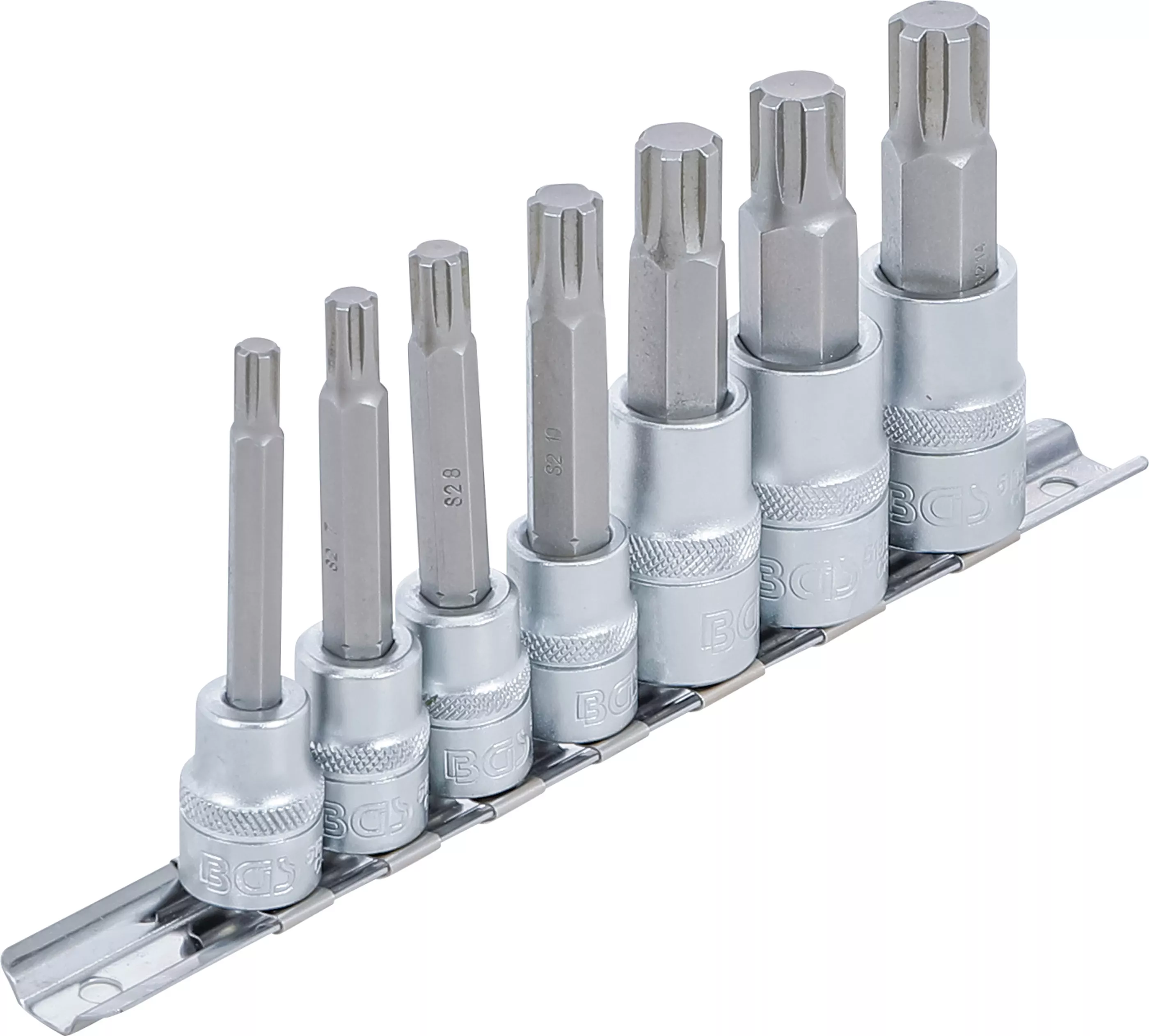 Set biti | 10 mm (3/8") / 12,5 mm (1/2") | Profil pana (pentru RIBE) M6 - M14 | 7 piese [2]
