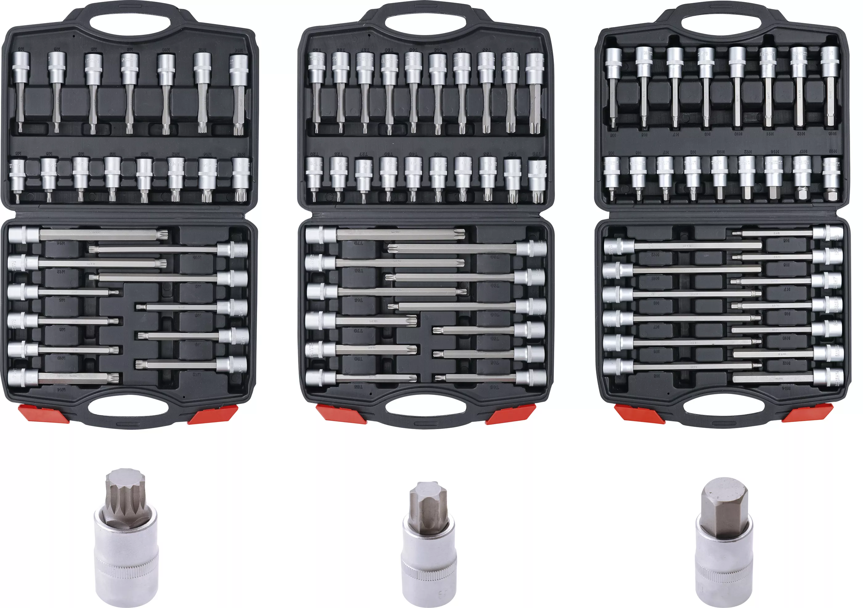 Sortiment biti | Antrenare patrat interior 12,5 mm (1/2") | 88 piese [1]