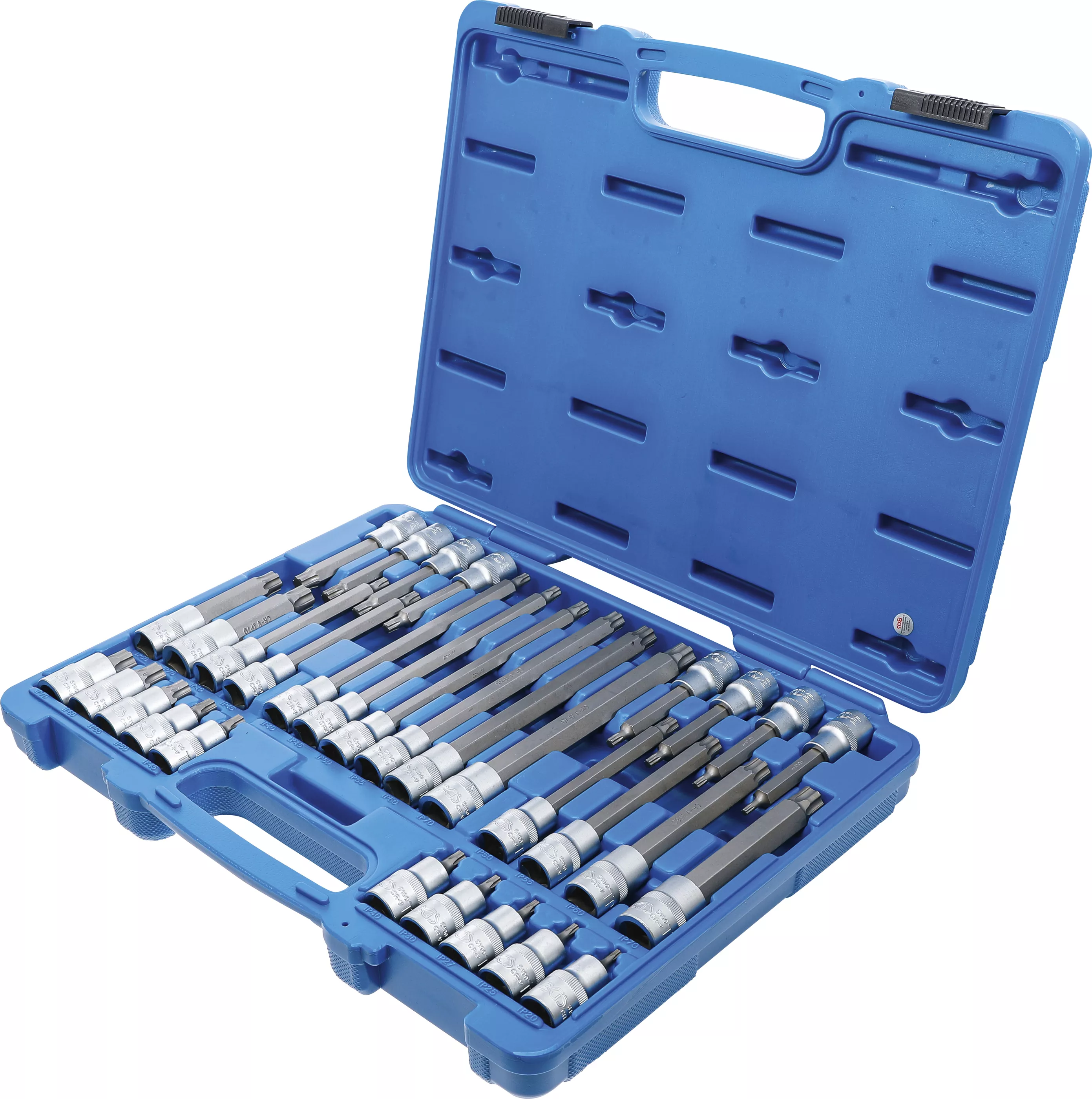 Set biti | 12,5 mm (1/2") | Profil TP (pentru Torx Plus) TP20 - TP70 | 32 piese [3]