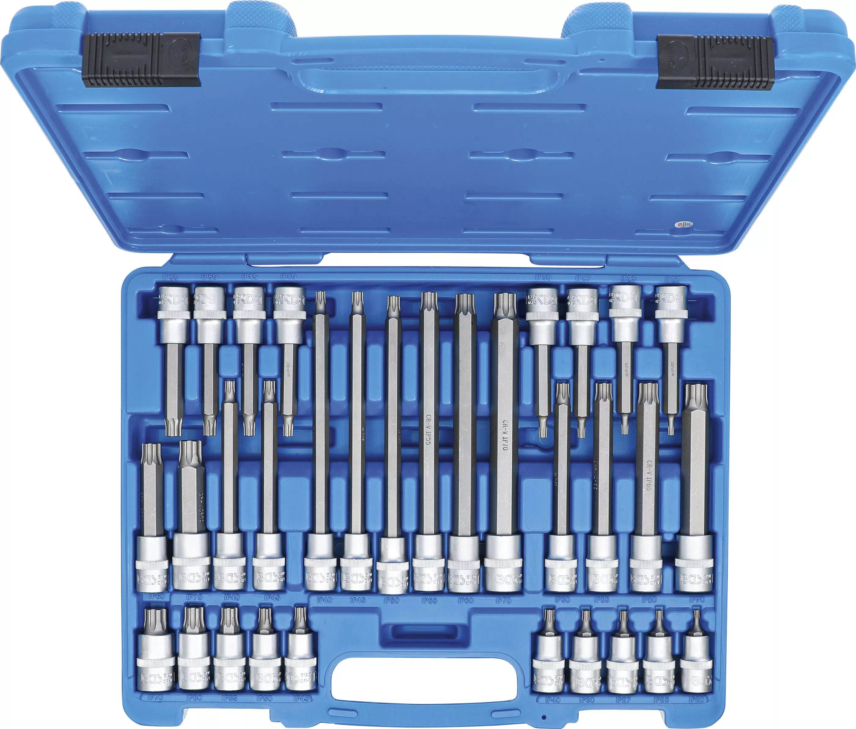 Set biti | 12,5 mm (1/2") | Profil TP (pentru Torx Plus) TP20 - TP70 | 32 piese [1]