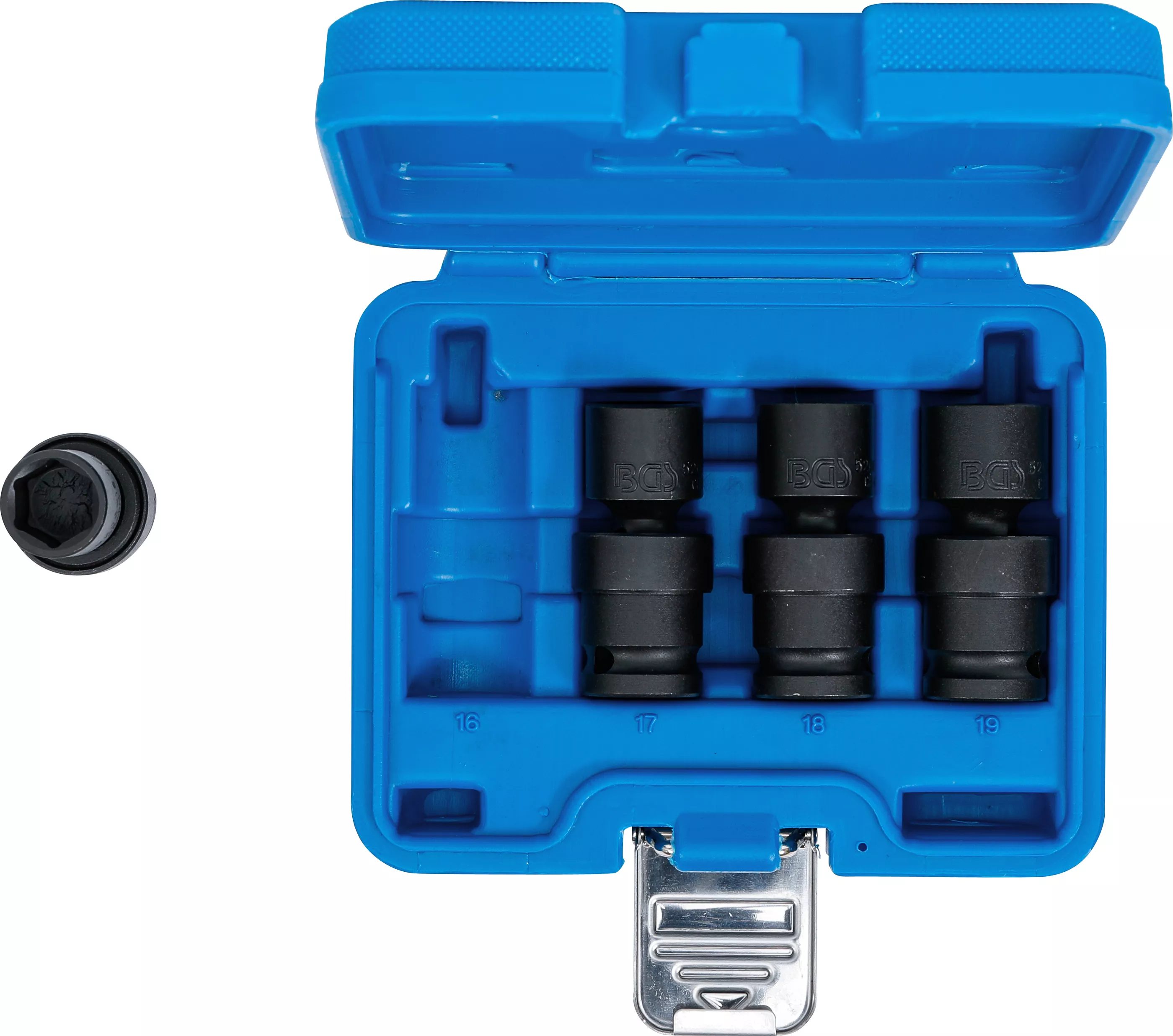 Set chei de impact cu articulatie sferica | 12,5 mm (1/2") | 4 piese [4]