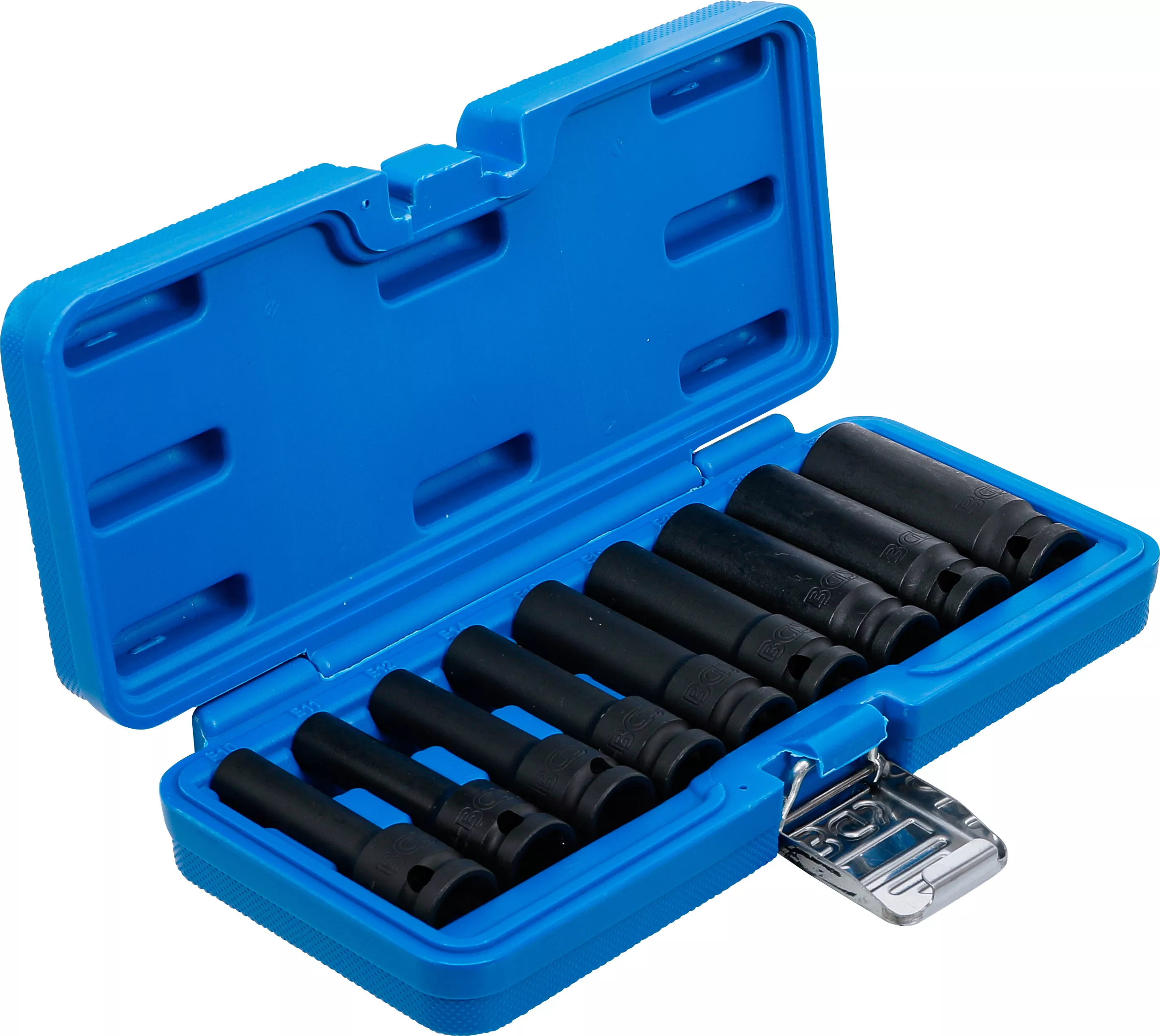 Set chei tubulare de impact Profil E, lungi | 12,5 mm (1/2") | E10 - E24 | 9 piese [2]