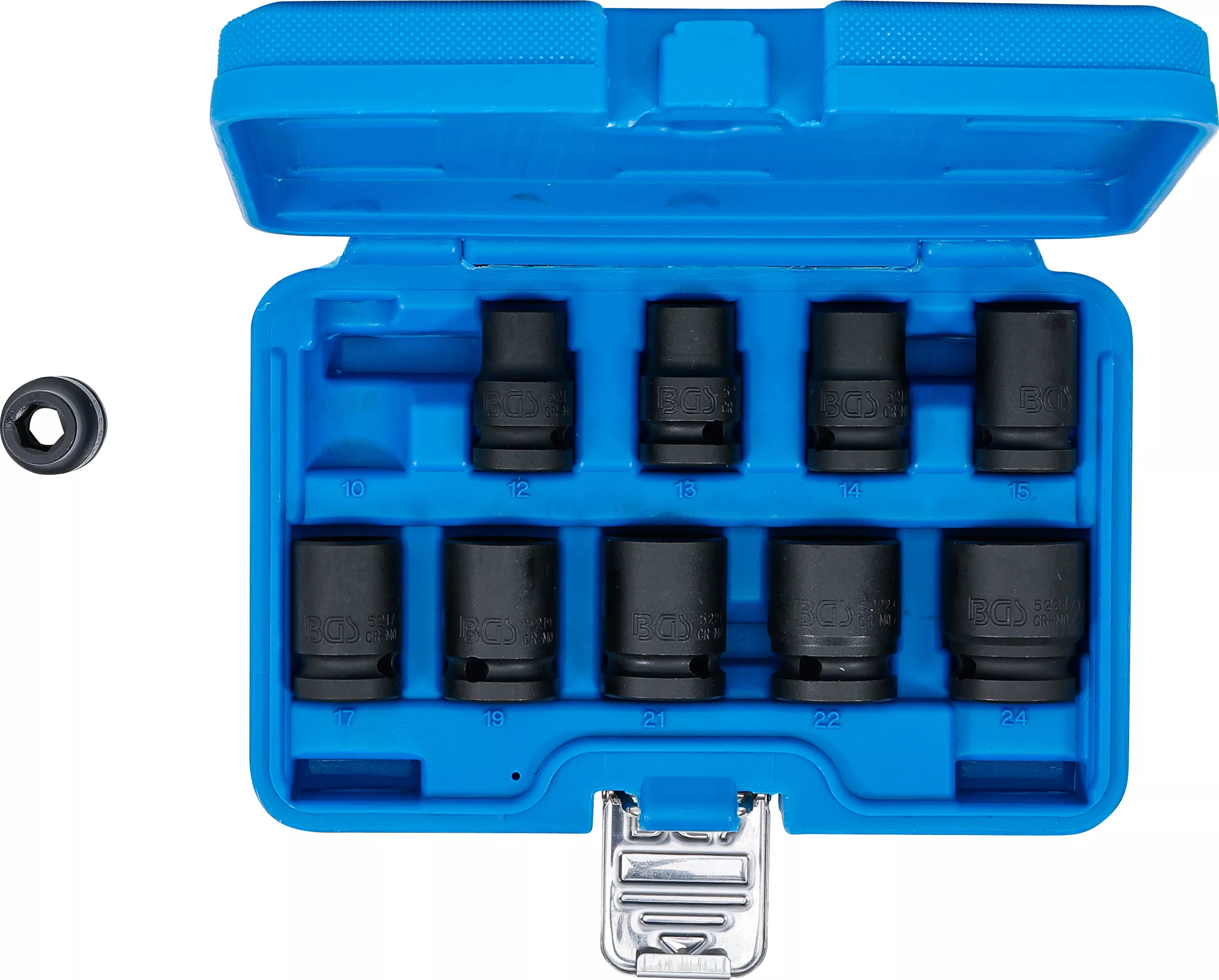 Set chei tubulare de impact 6 colturi | 12,5 mm (1/2") | 10 - 24 mm | 10 piese [5]