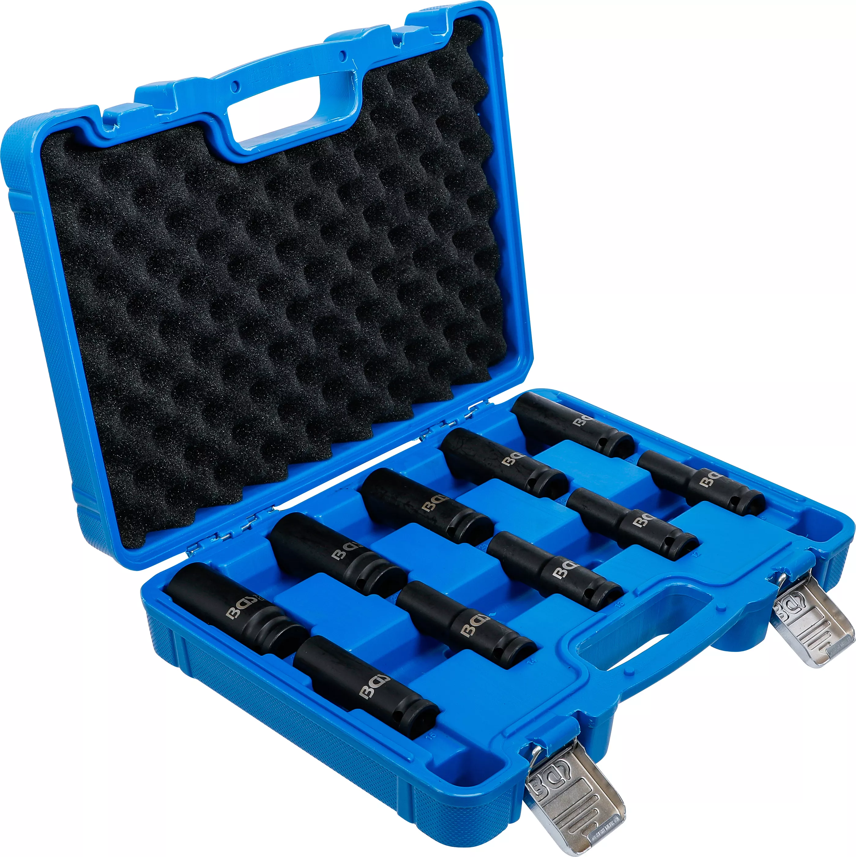 Set chei tubulare de impact cu protectie 6 colturi, adanc | 12,5 mm (1/2") | 10 - 24 mm | 10 piese [2]