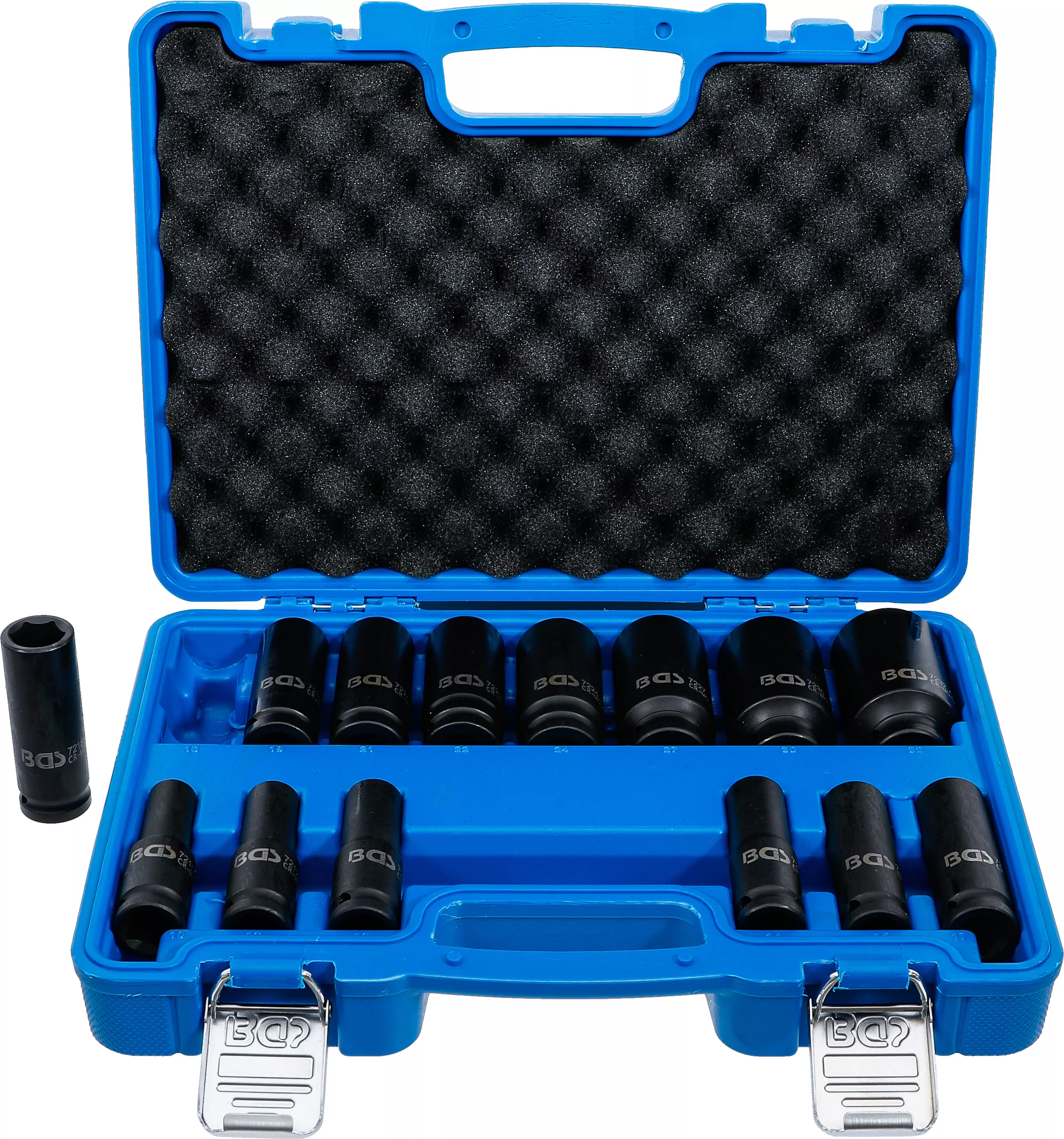 Set chei tubulare de impact 6 colturi | 12,5 mm (1/2") | 10 - 32 mm | 14 piese [1]