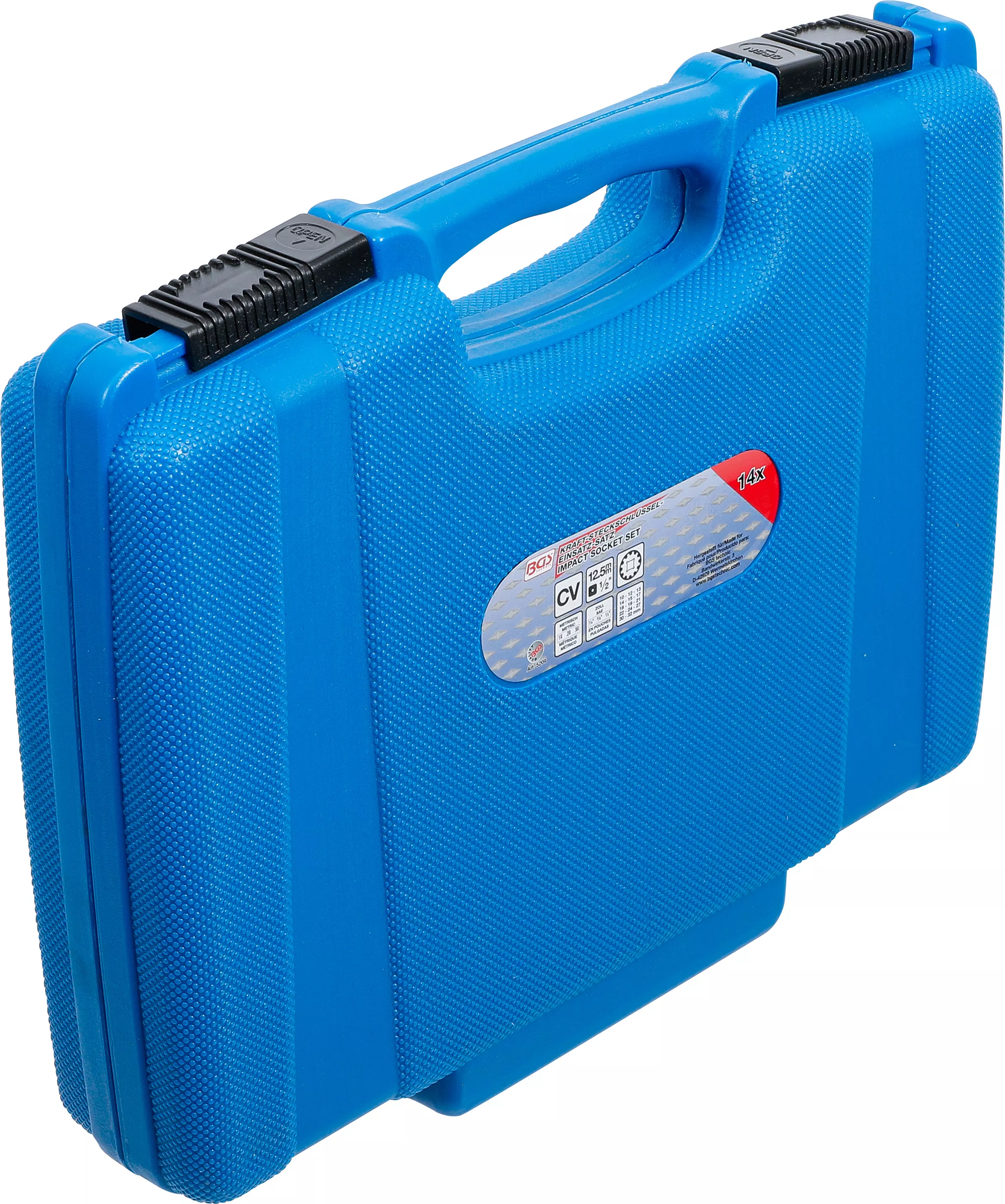 Set chei tubulare de impact Gear Lock | 12,5 mm (1/2") | 10 - 32 mm | 14 piese [5]